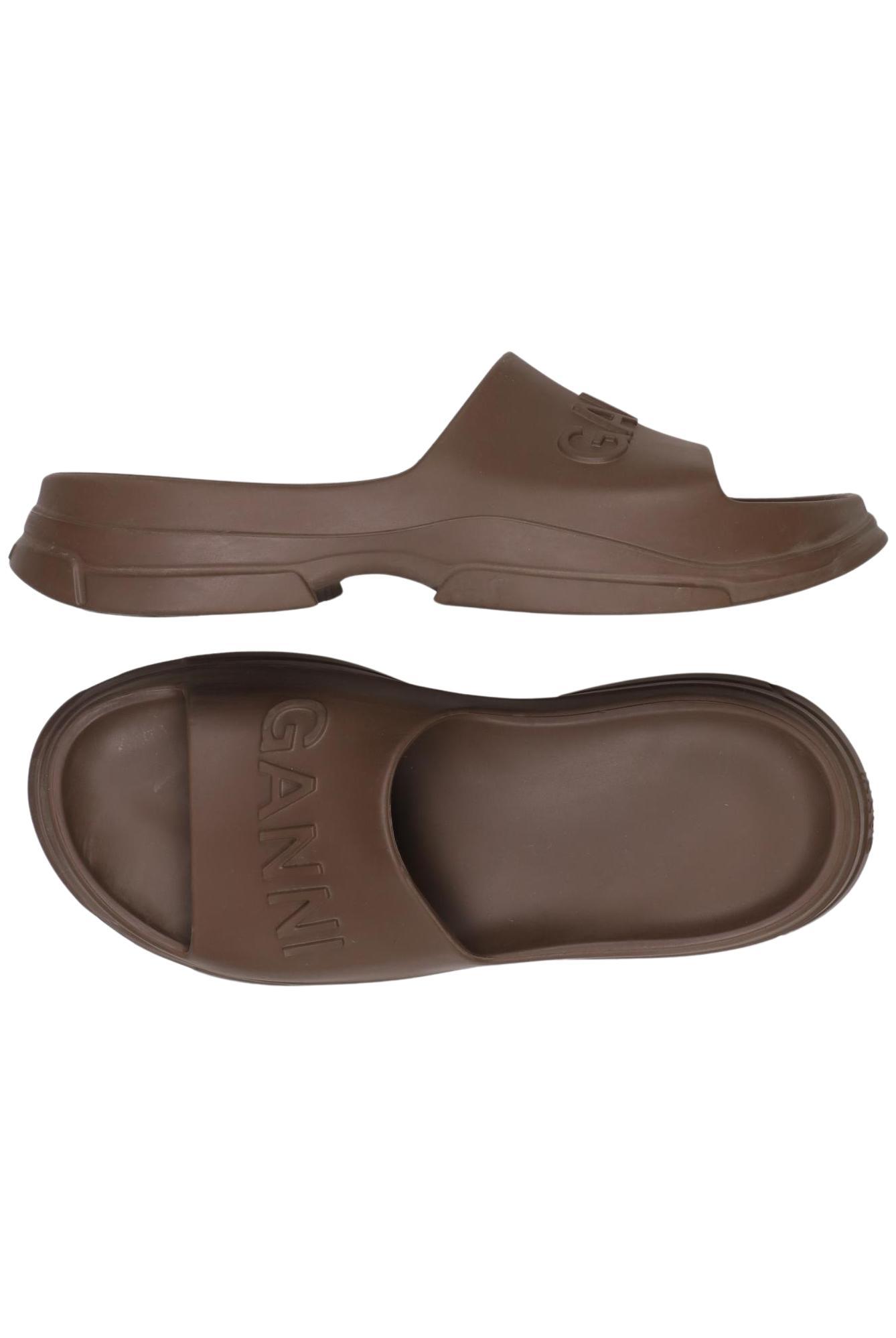 

Ganni Damen Sandale, braun, Gr. 41