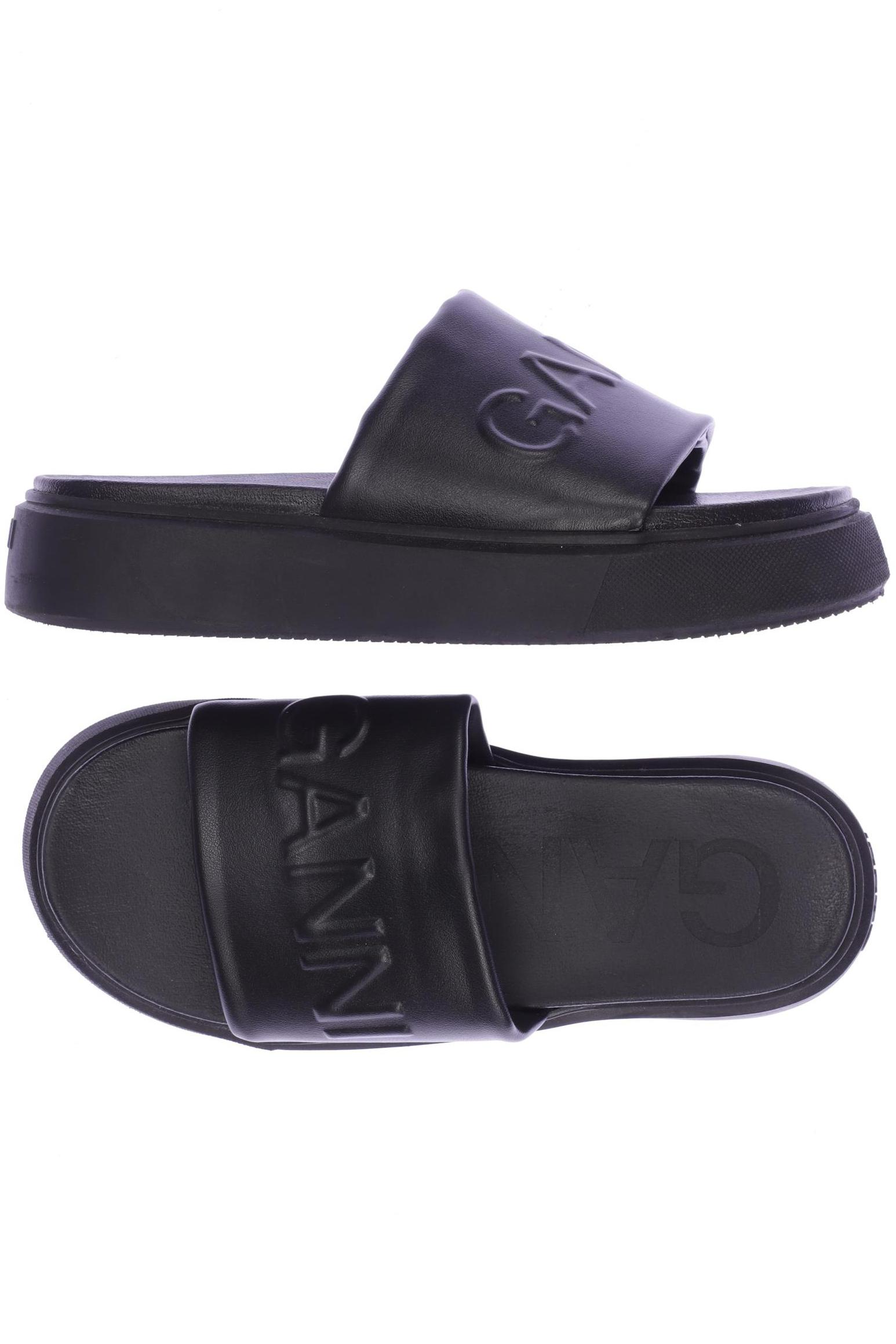 

Ganni Damen Sandale, schwarz, Gr. 38