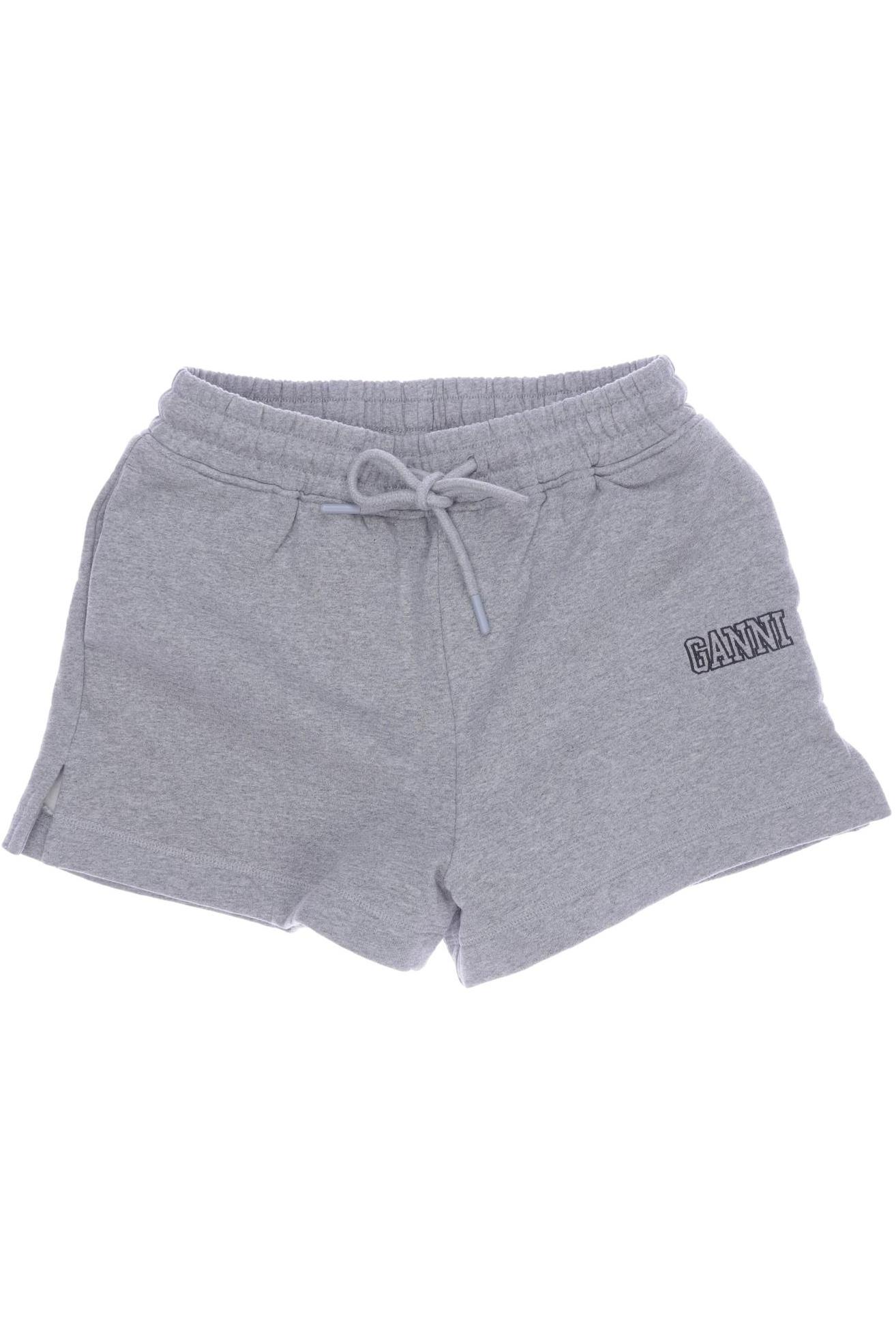 

Ganni Damen Shorts, grau, Gr. 36