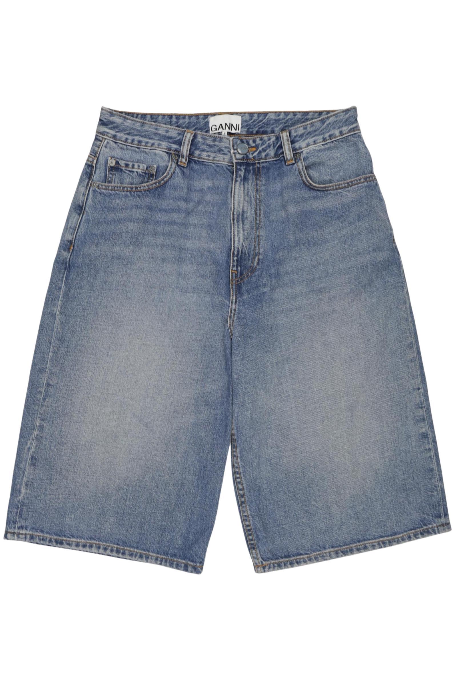 

Ganni Damen Shorts, blau, Gr. 29