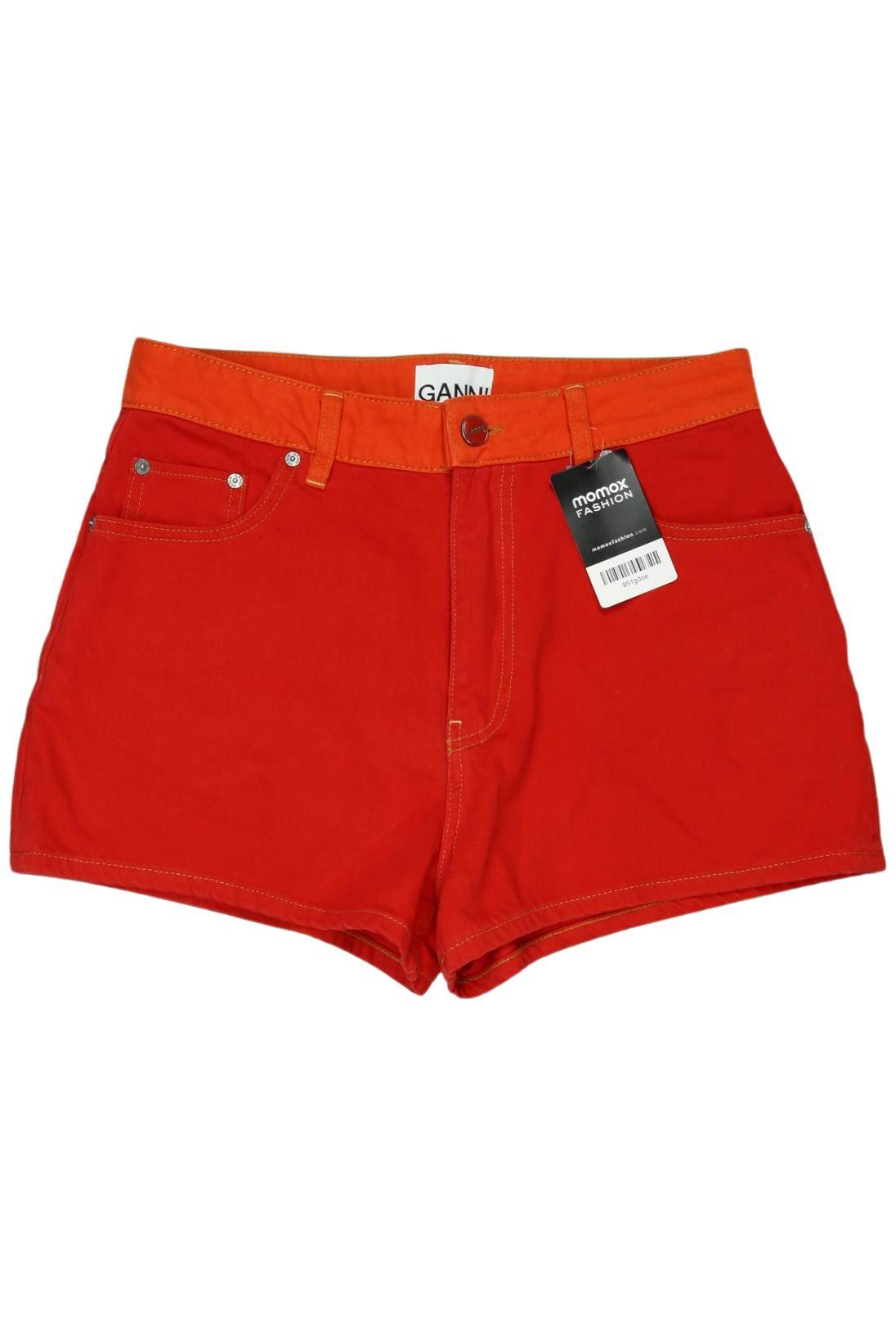 

Ganni Damen Shorts, rot, Gr. 30