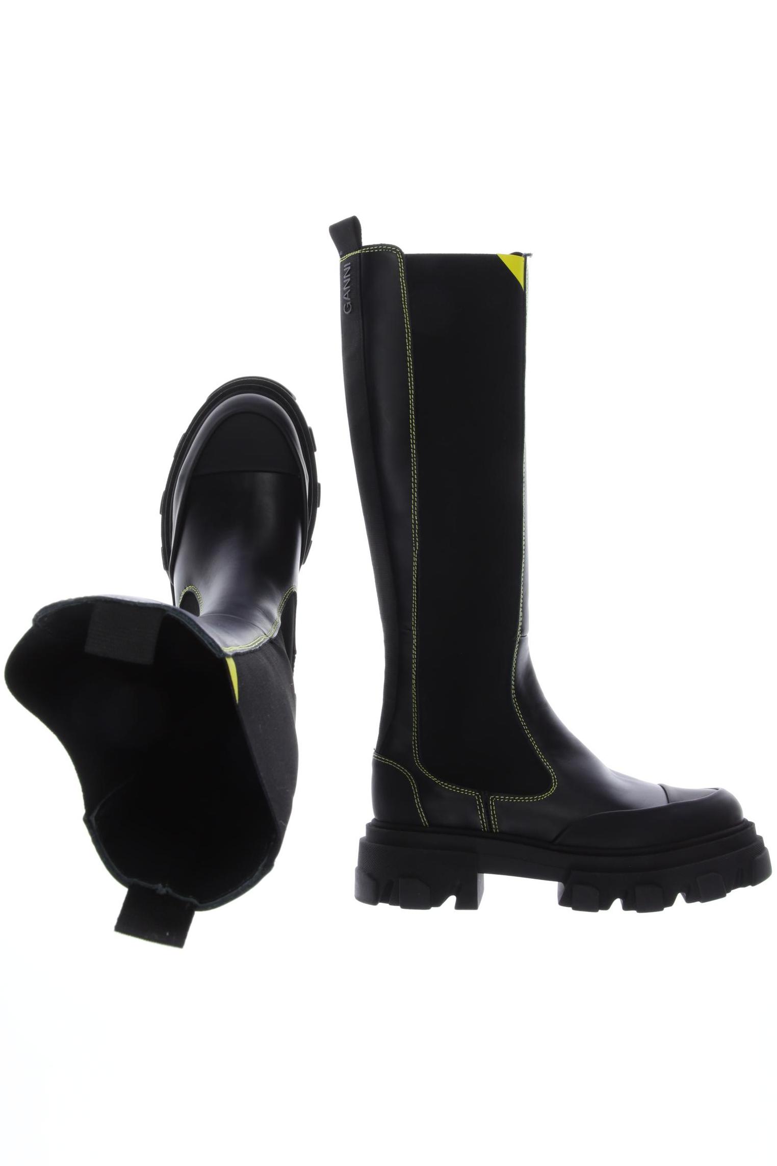 

Ganni Damen Stiefel, schwarz, Gr. 38