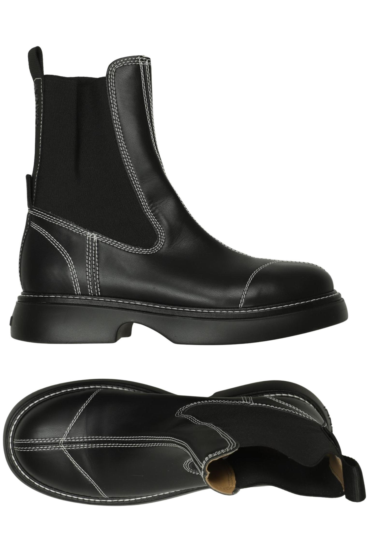 

Ganni Damen Stiefelette, schwarz, Gr. 39