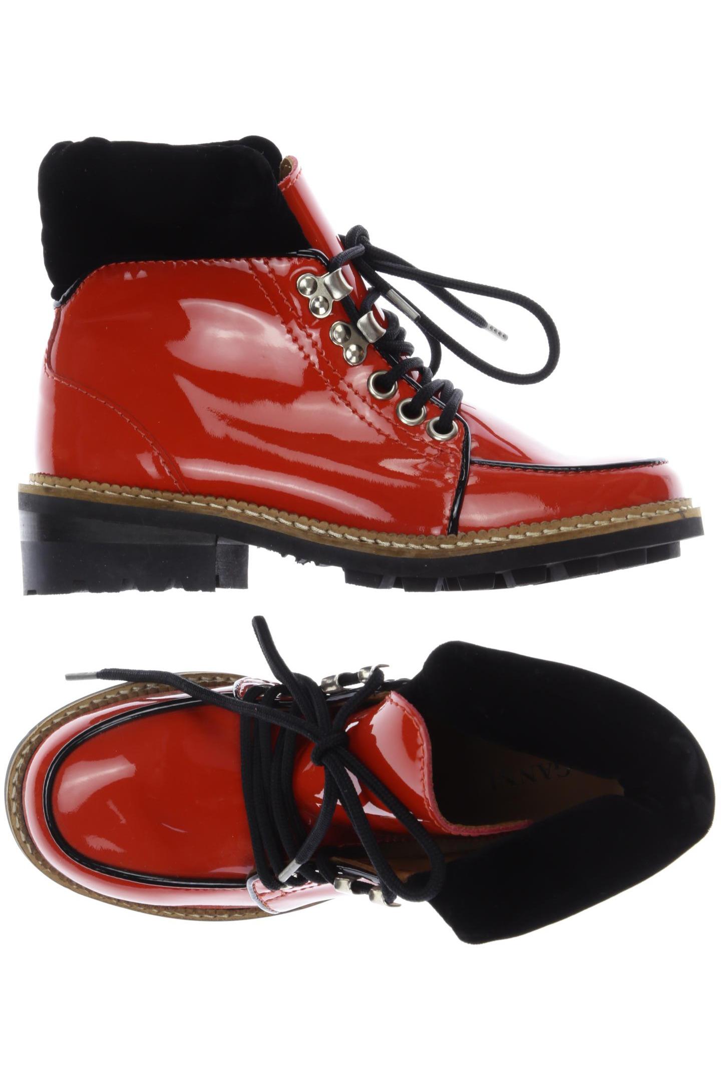 

Ganni Damen Stiefelette, rot, Gr. 37