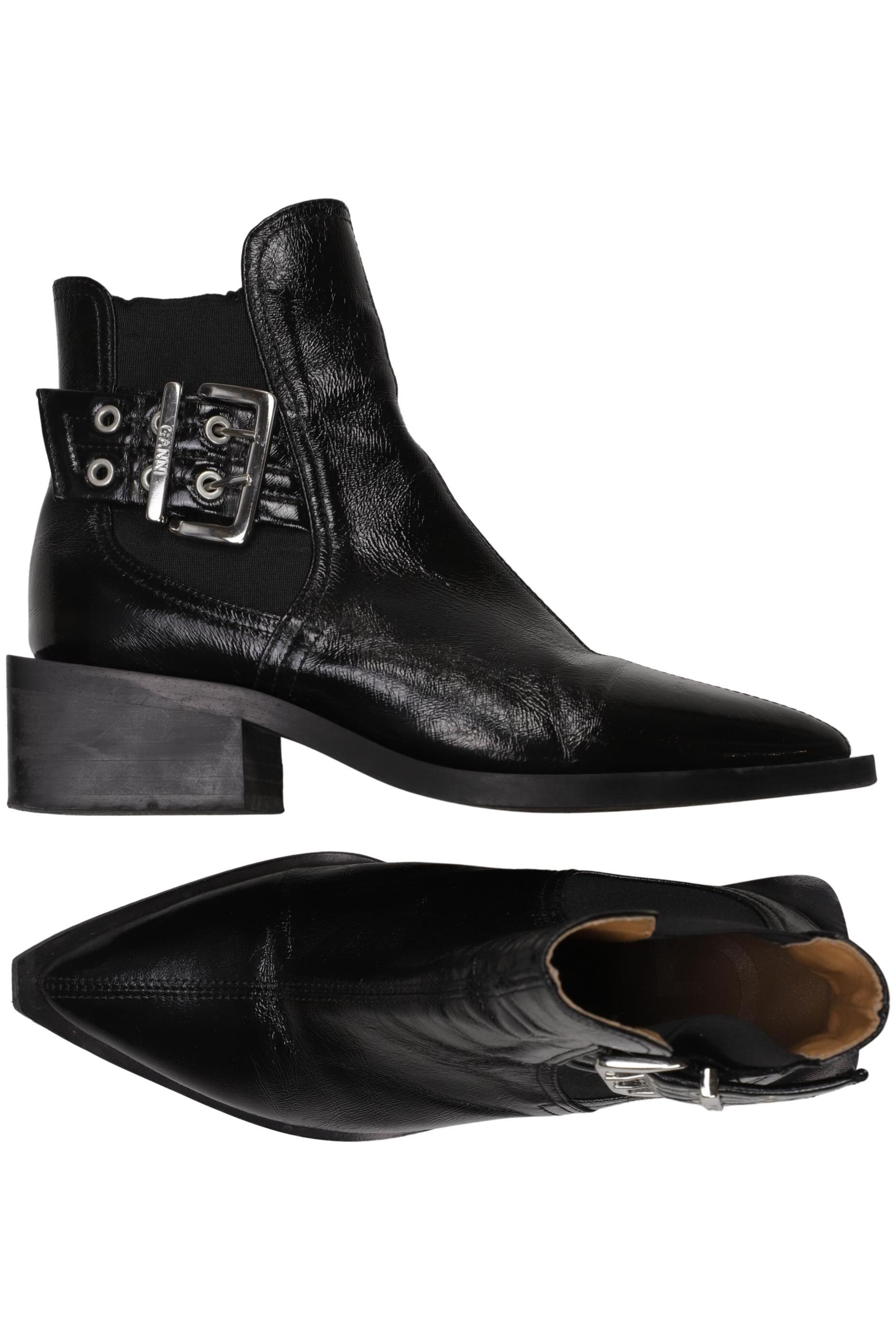 

Ganni Damen Stiefelette, schwarz, Gr. 38
