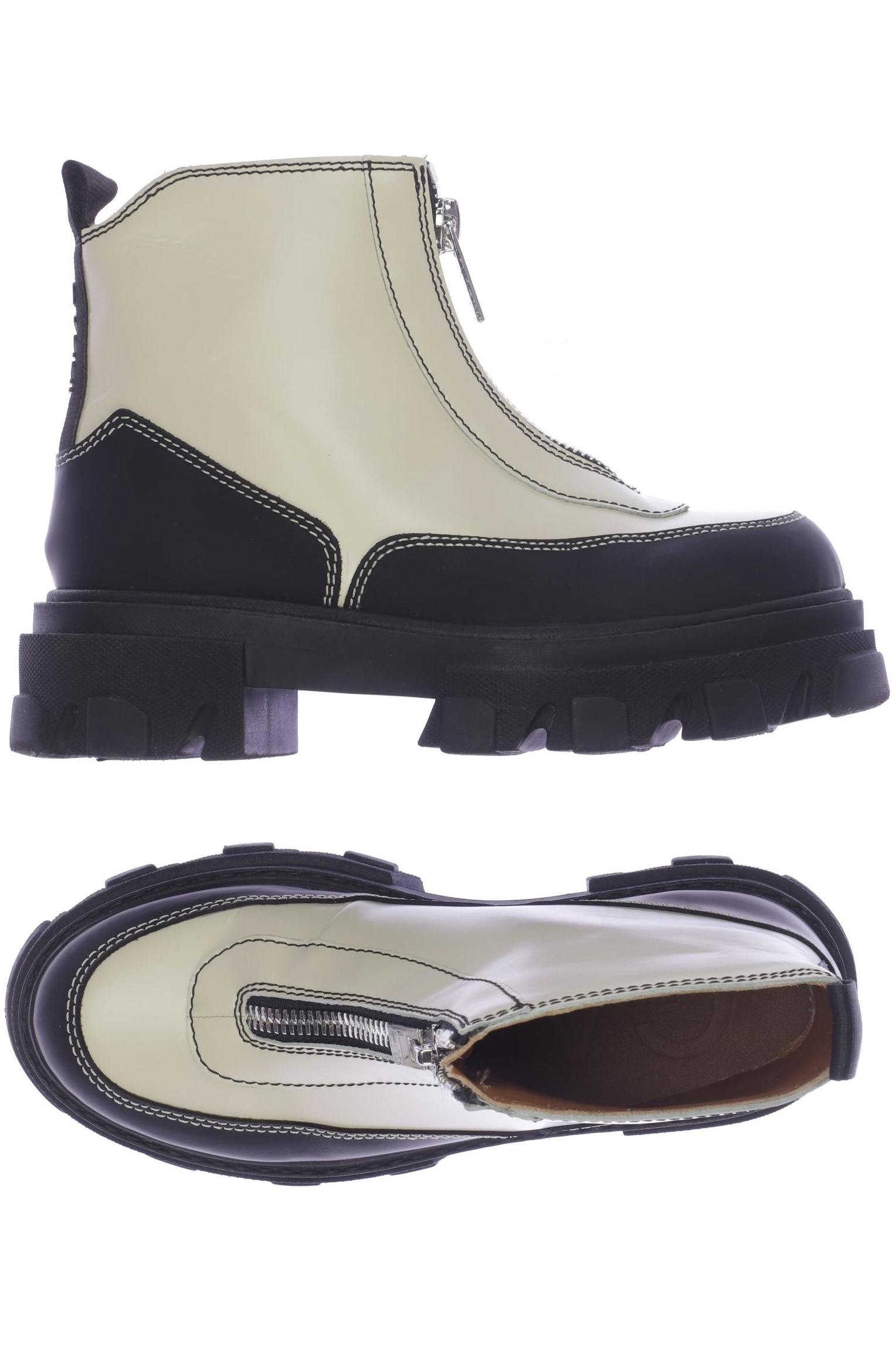 

Ganni Damen Stiefelette, beige, Gr. 36