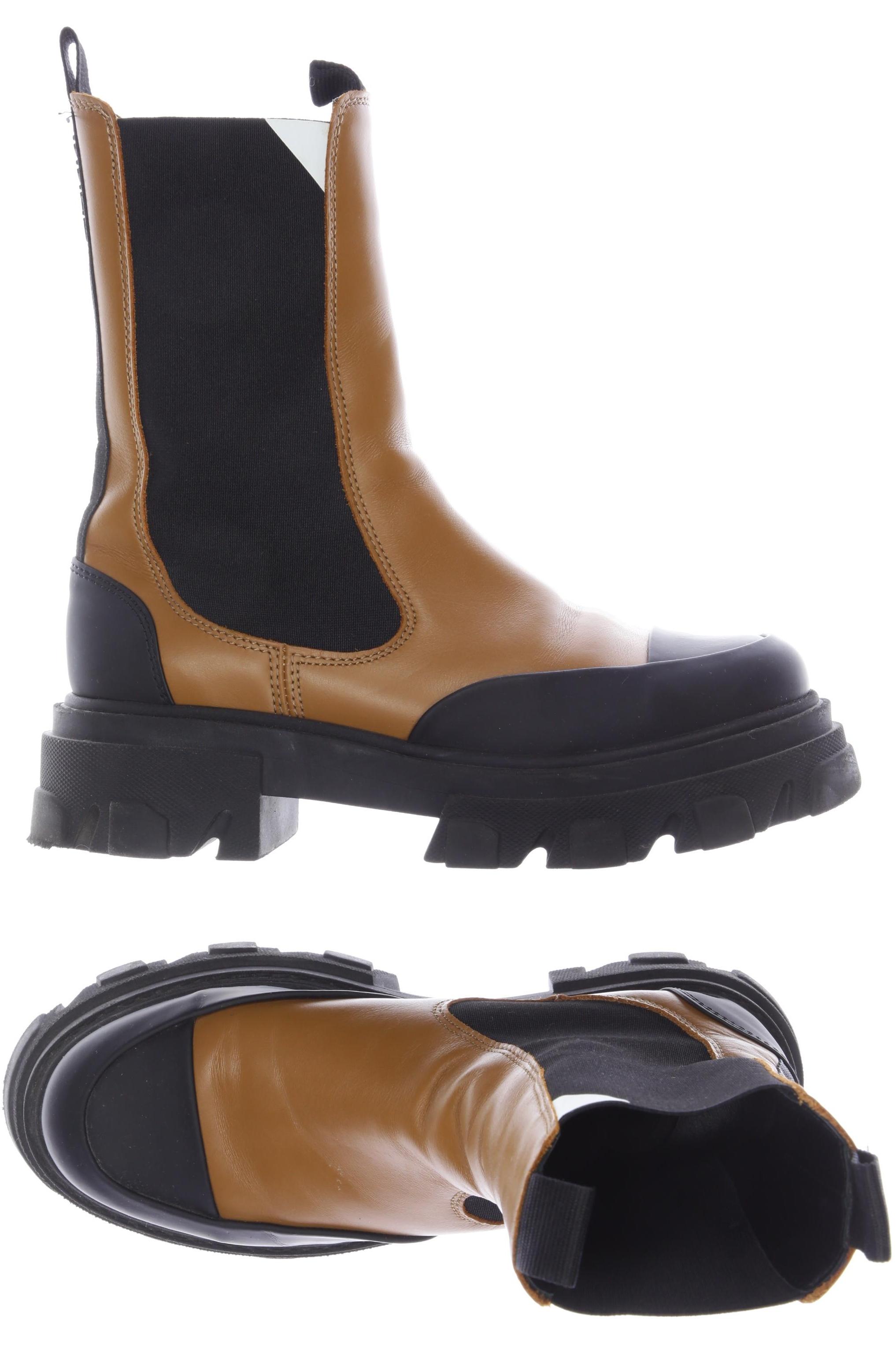 

Ganni Damen Stiefelette, braun, Gr. 39