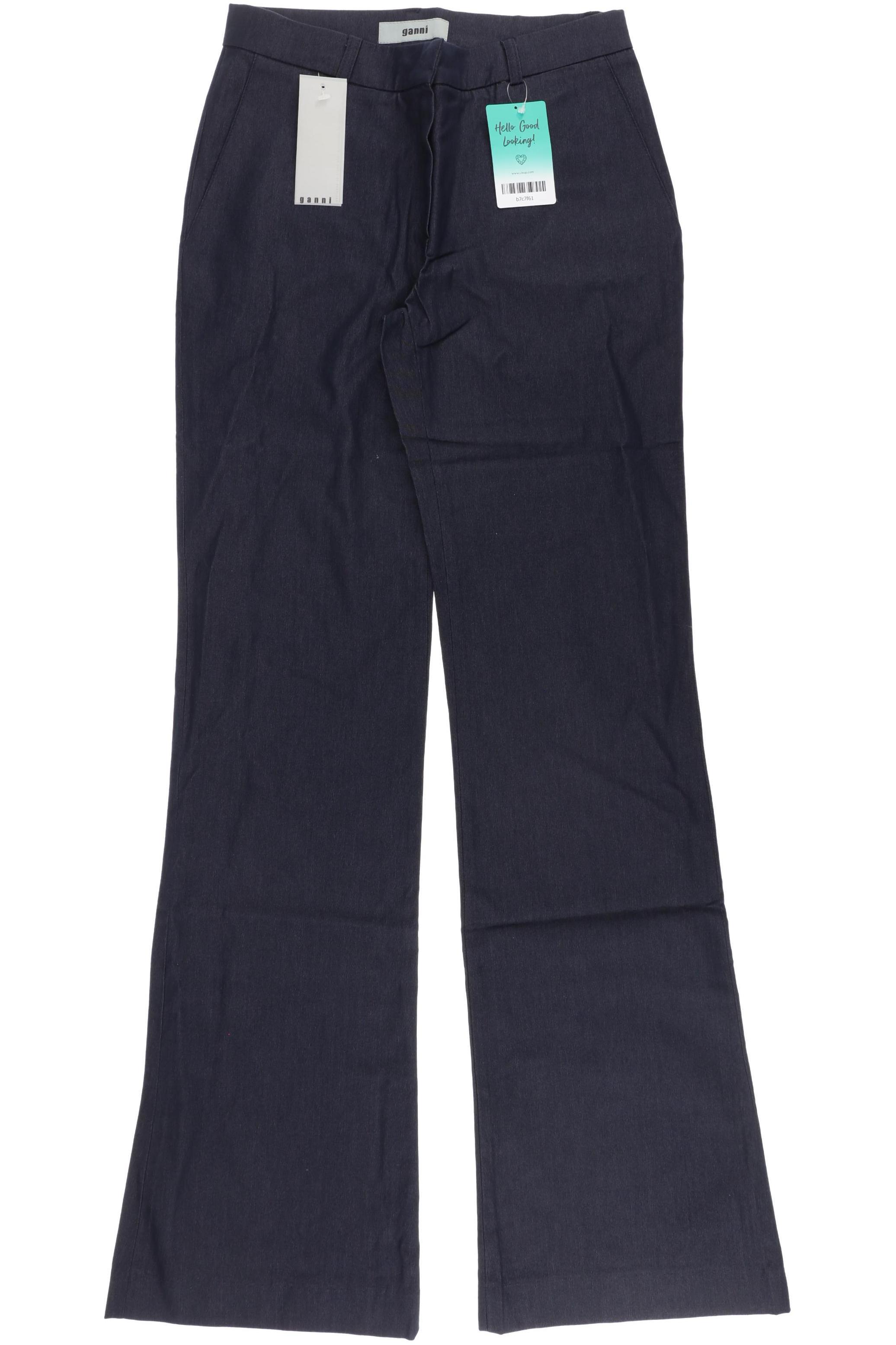 

Ganni Damen Stoffhose, blau, Gr.