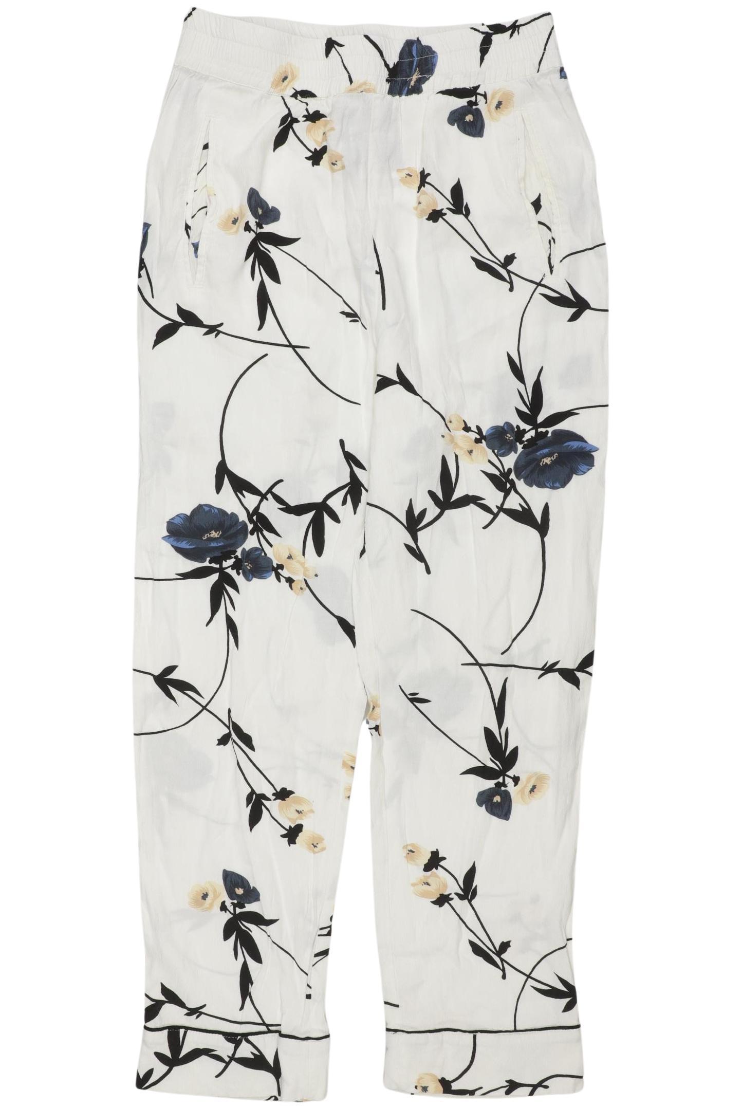 

Ganni Damen Stoffhose, weiß, Gr. 34