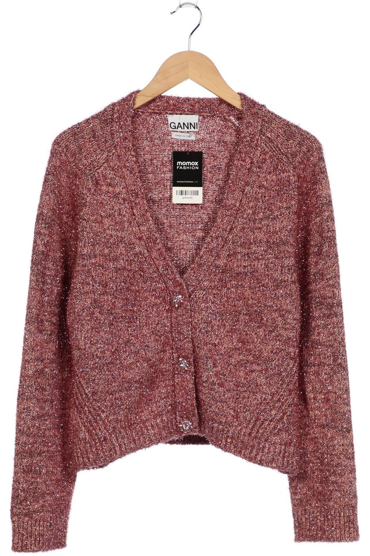 

Ganni Damen Strickjacke, pink, Gr. 44