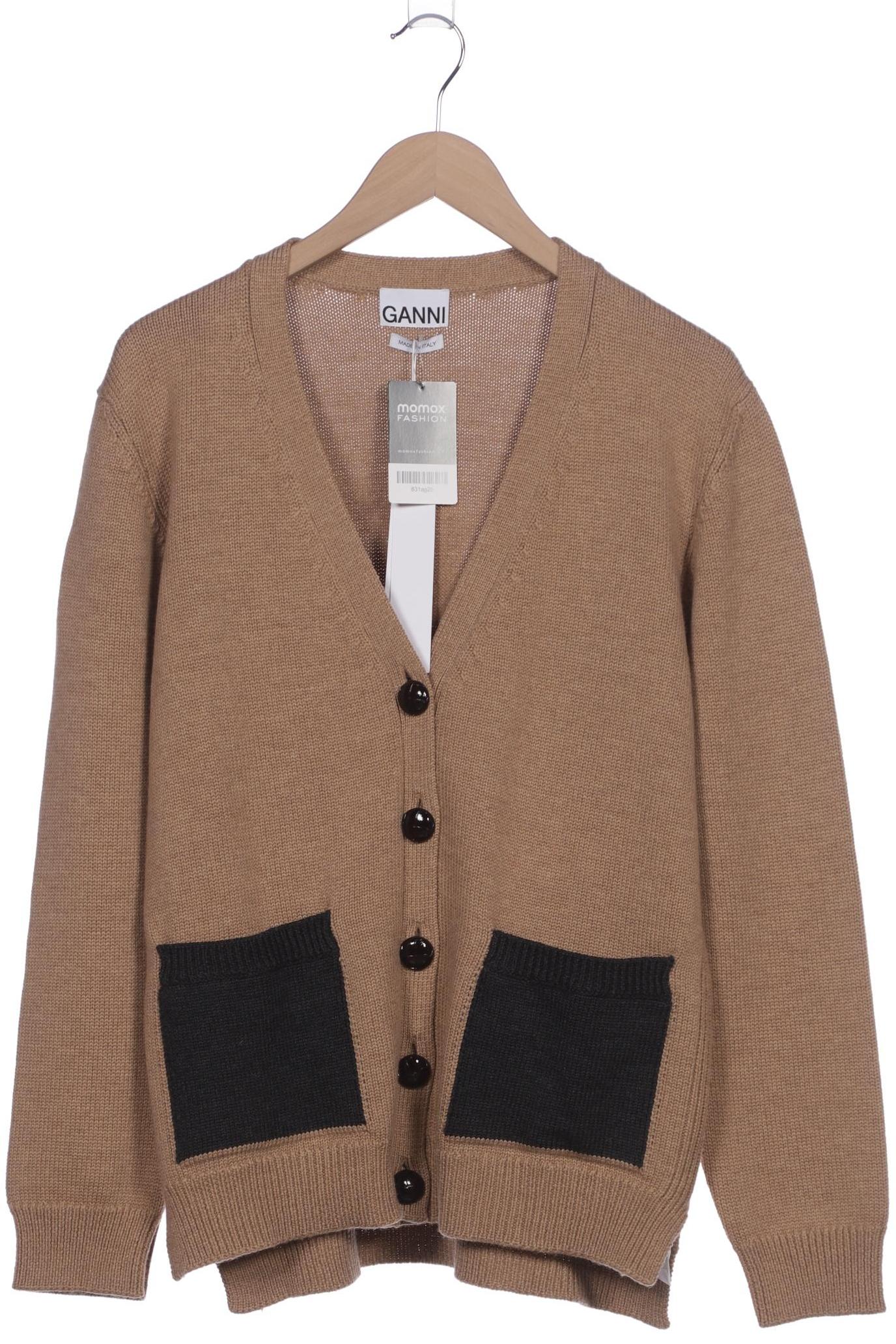 

Ganni Damen Strickjacke, braun, Gr. 42