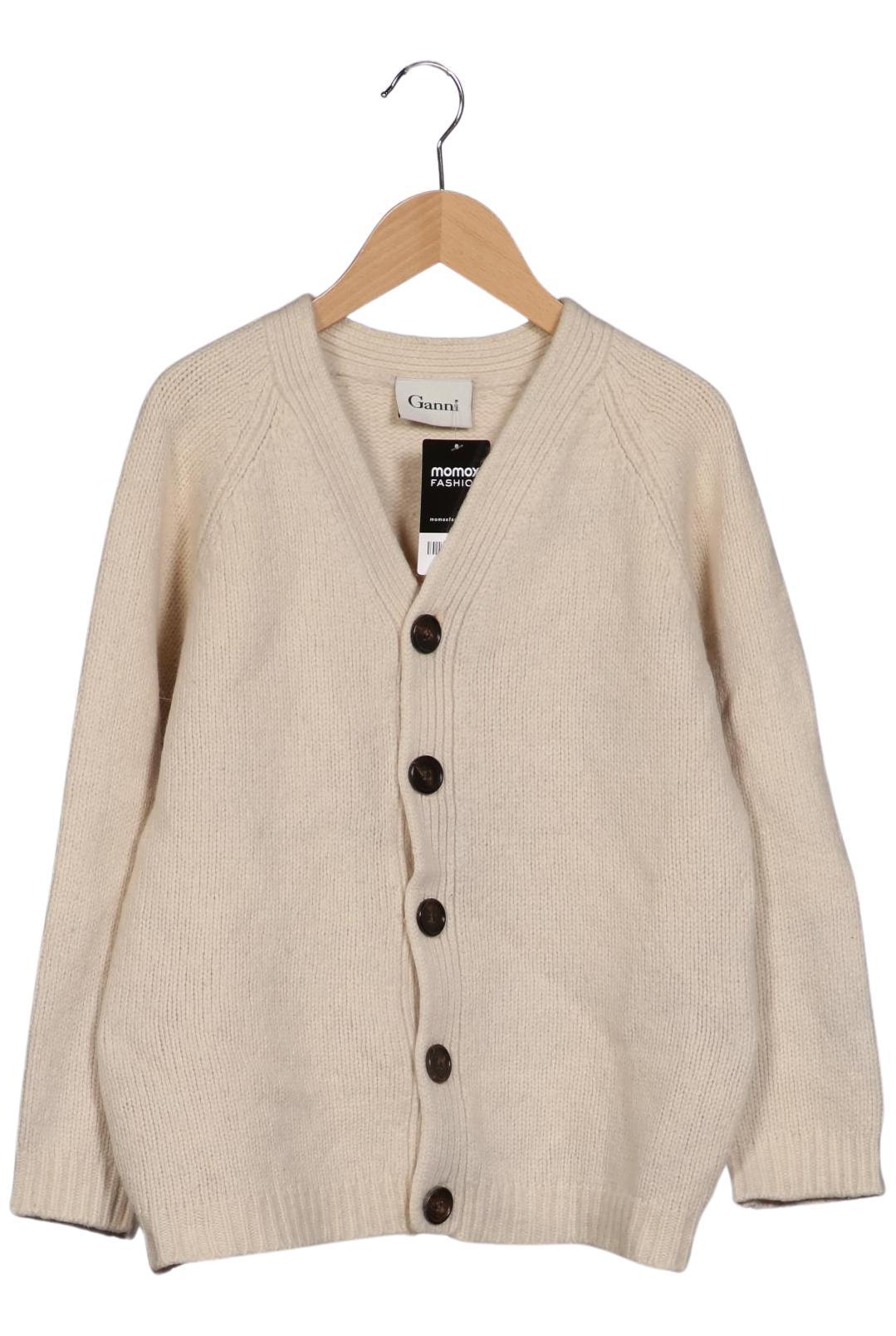 

Ganni Damen Strickjacke, beige, Gr. 36