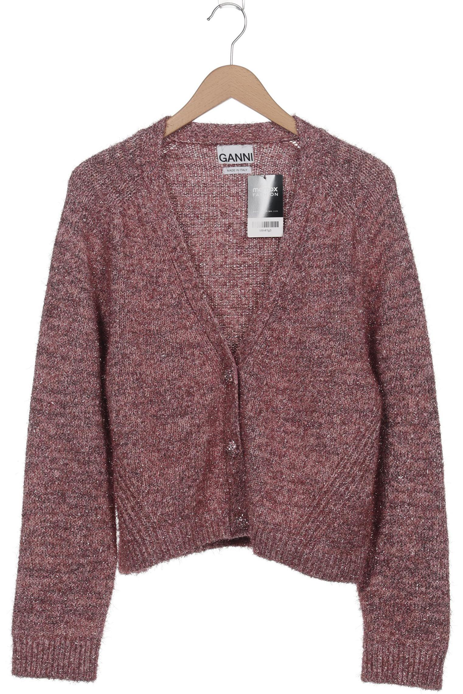

Ganni Damen Strickjacke, pink, Gr. 44