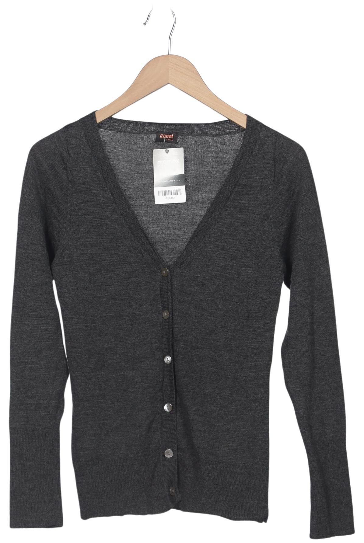 

Ganni Damen Strickjacke, grau, Gr. 36