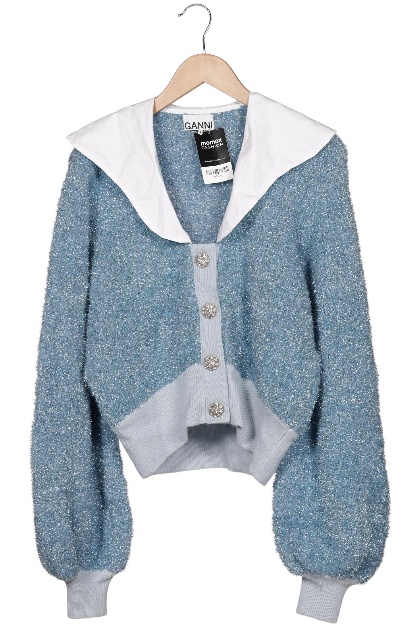 

Ganni Damen Strickjacke, mehrfarbig, Gr. 42