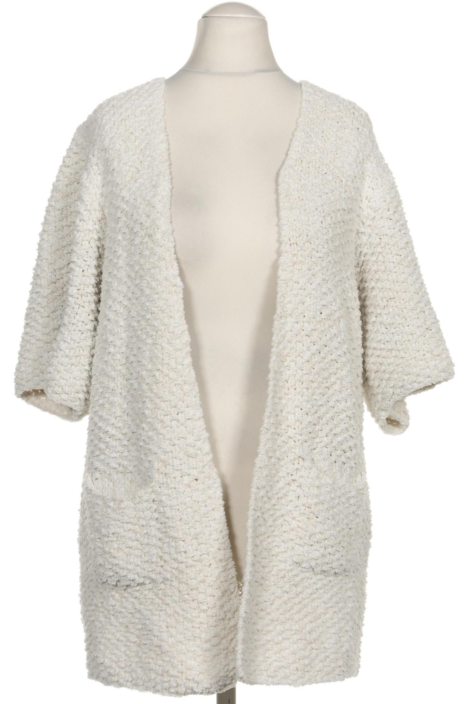 

Ganni Damen Strickjacke, weiß, Gr. 36