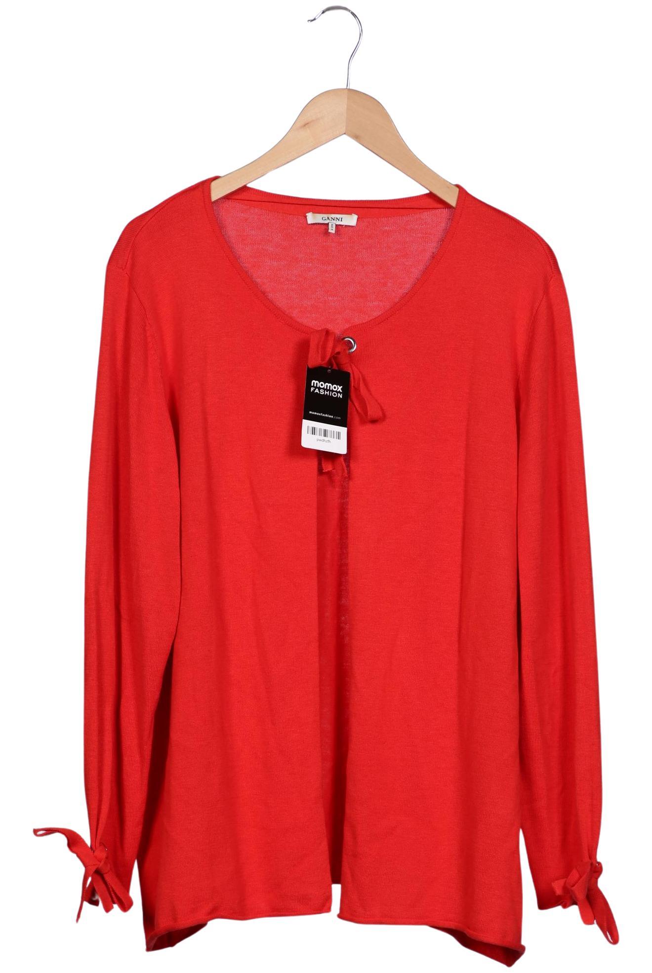 

Ganni Damen Strickjacke, rot, Gr. 38