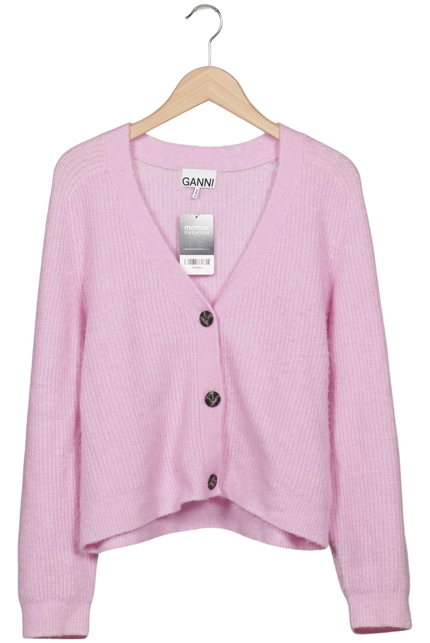 

Ganni Damen Strickjacke, pink, Gr. 38