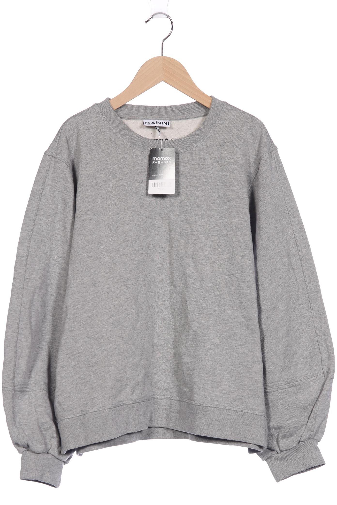 

Ganni Damen Sweatshirt, grau, Gr. 44