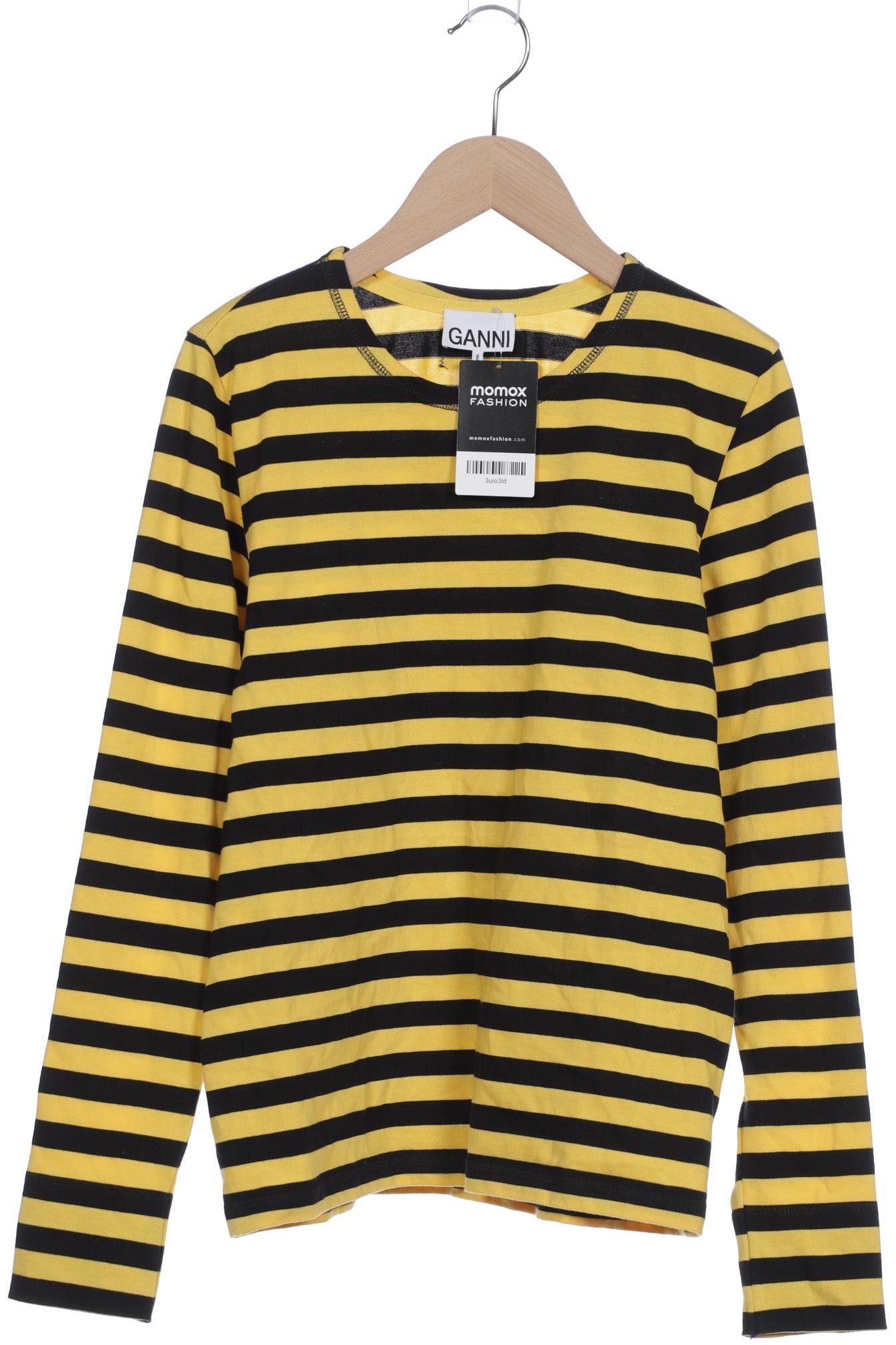 

Ganni Damen Sweatshirt, gelb, Gr. 36