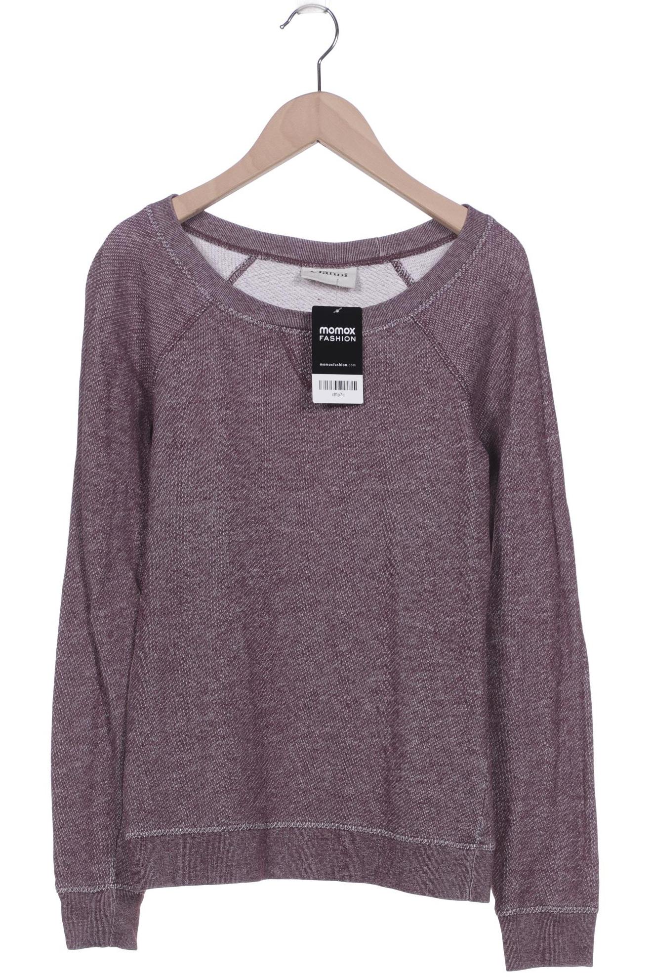 

Ganni Damen Sweatshirt, bordeaux, Gr. 36