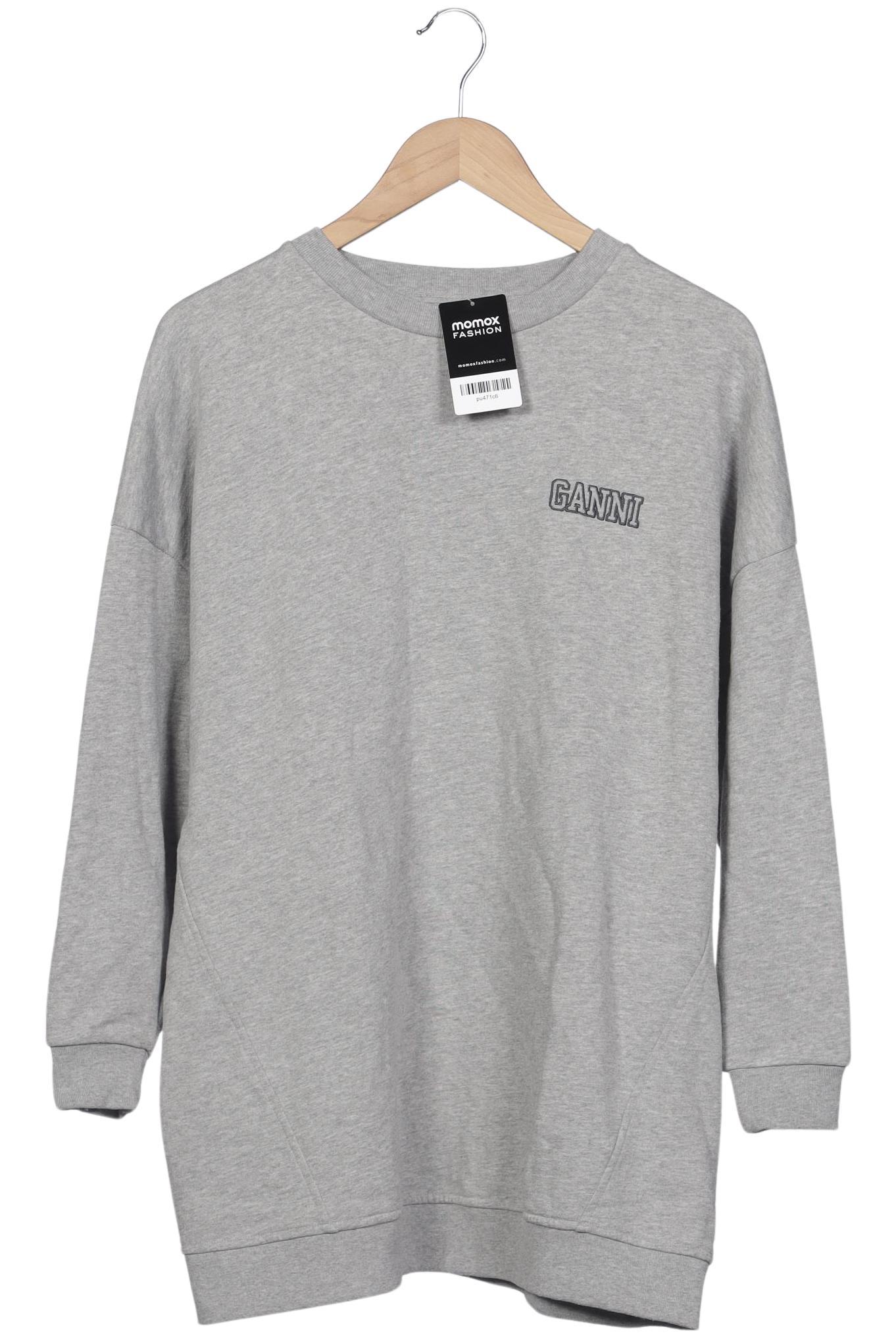 

Ganni Damen Sweatshirt, grau, Gr. 32