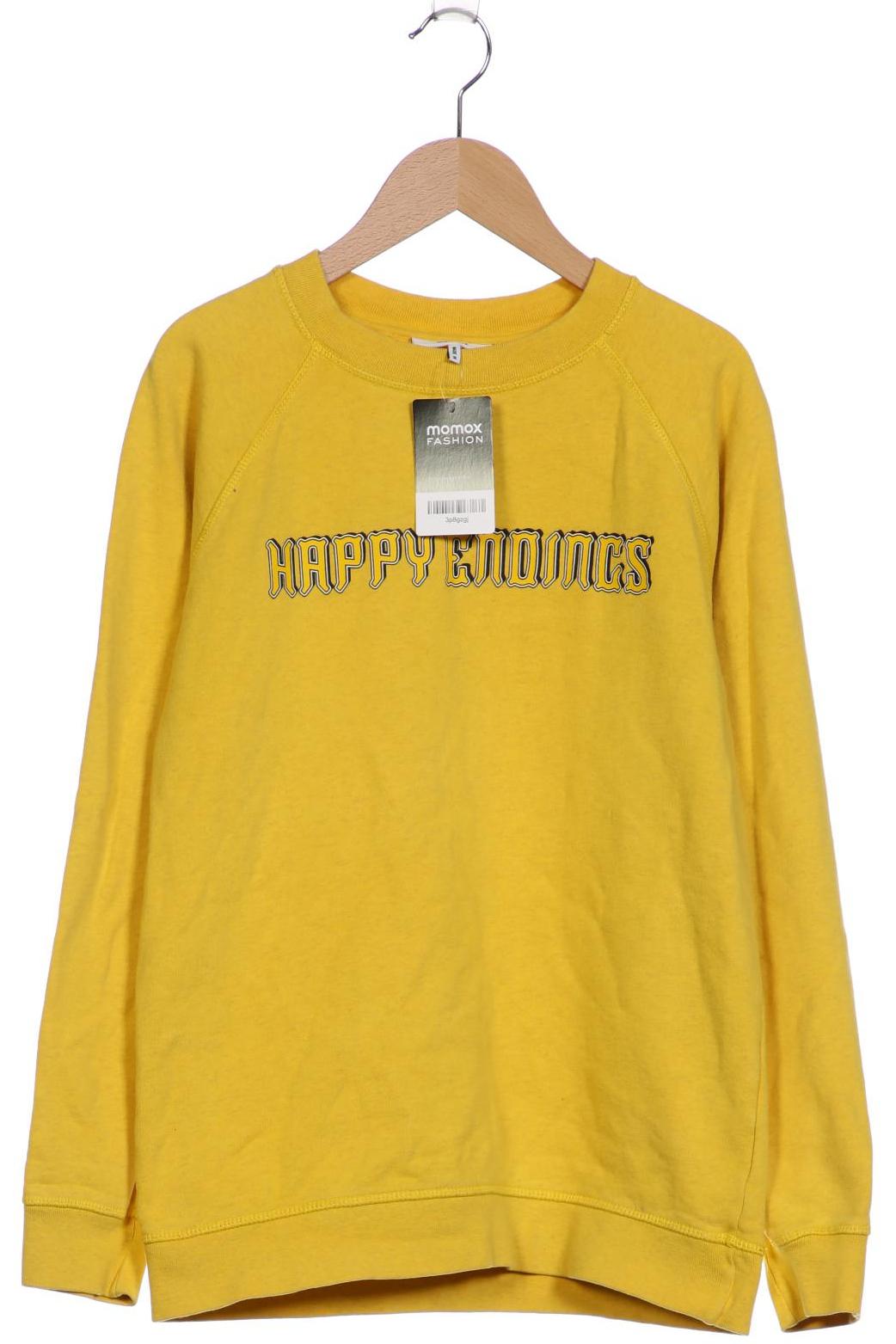 

Ganni Damen Sweatshirt, gelb, Gr. 34