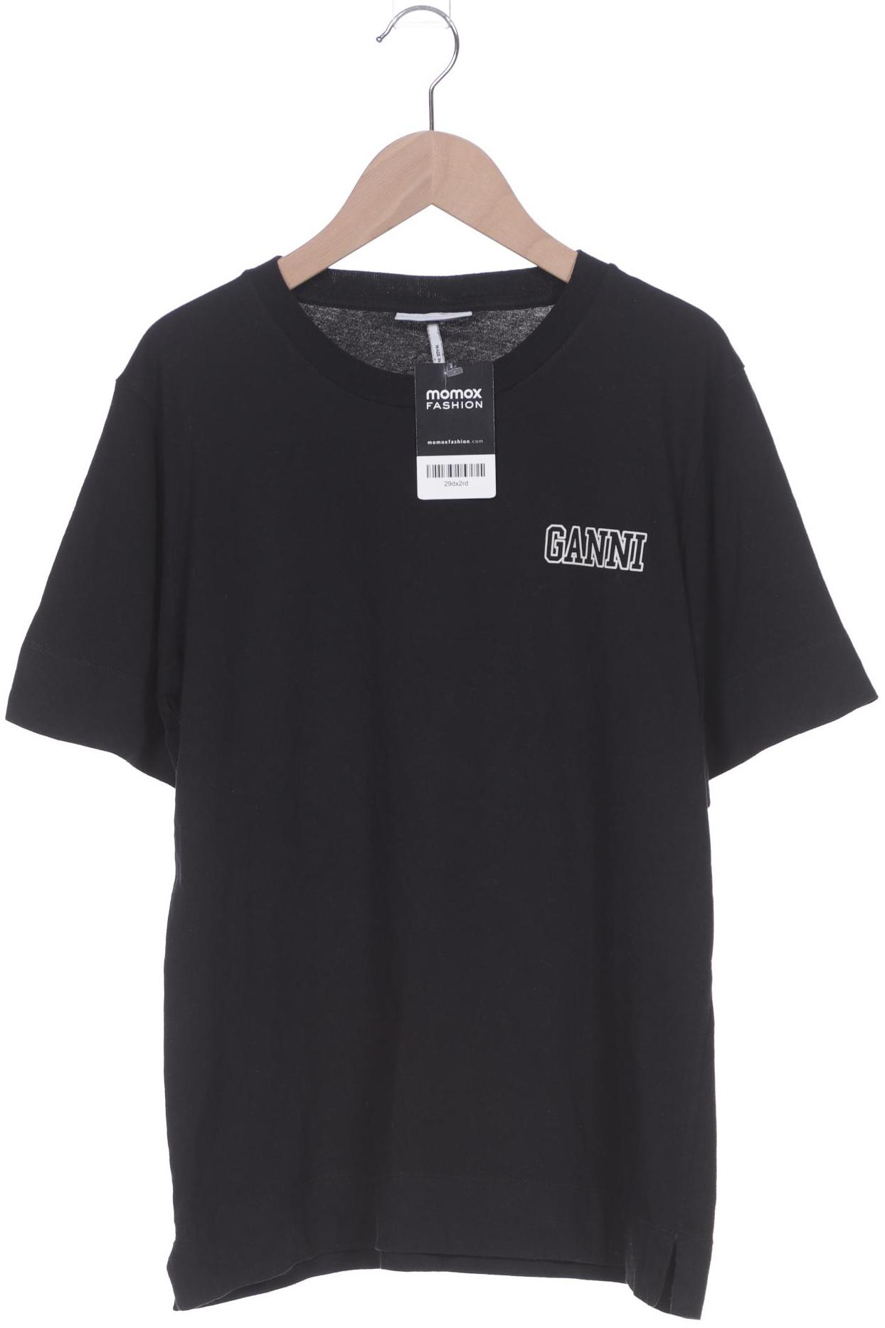 

Ganni Damen T-Shirt, schwarz