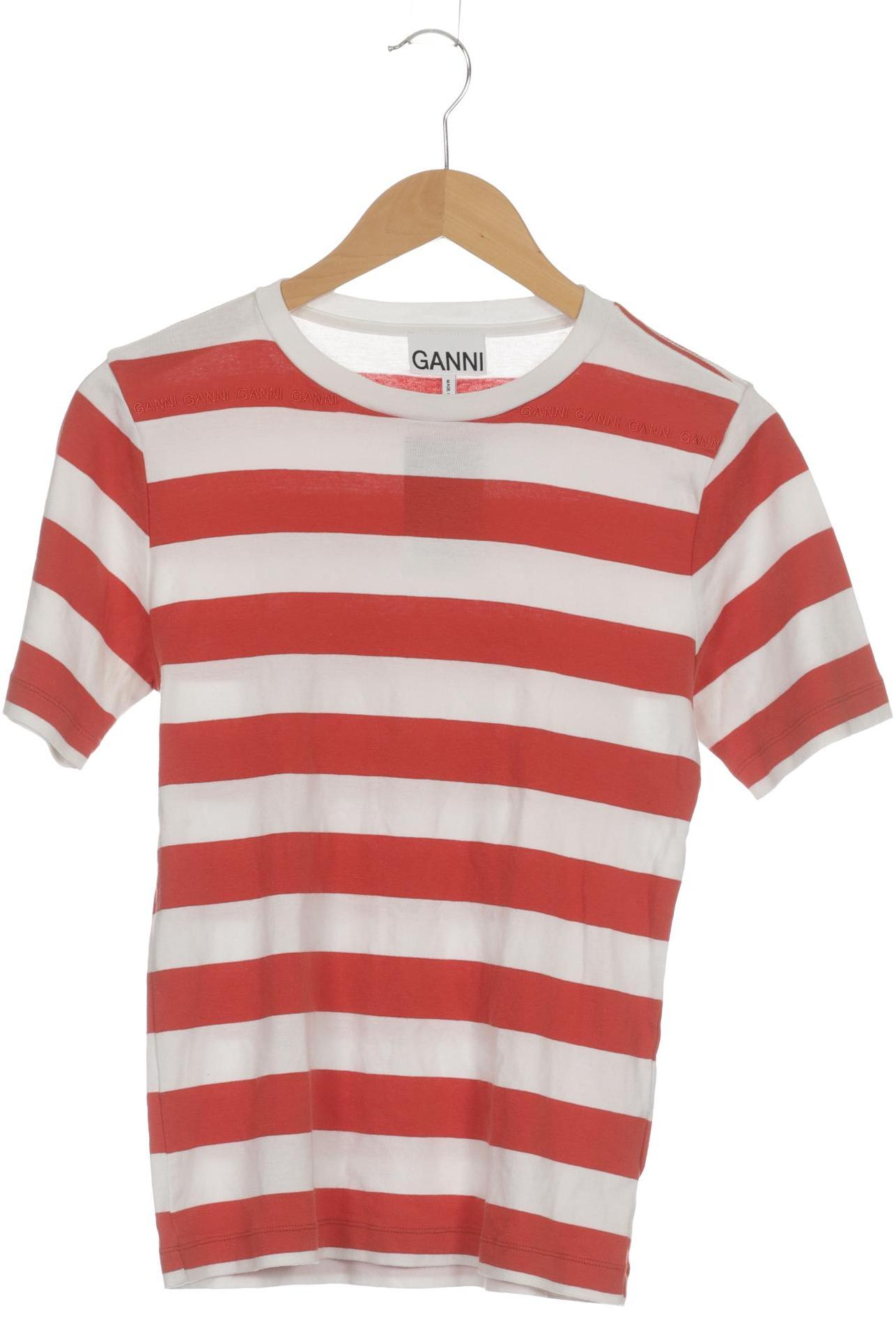 

Ganni Damen T-Shirt, rot, Gr. 42