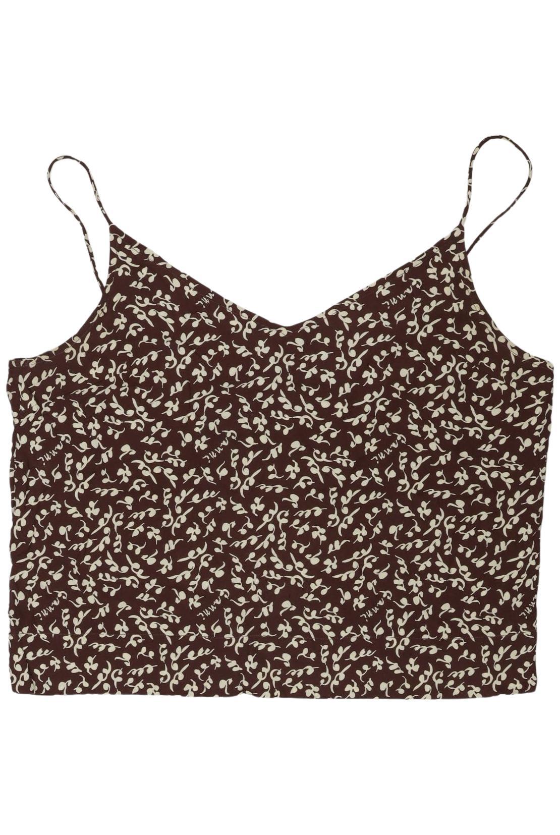 

Ganni Damen Top, braun, Gr. 42