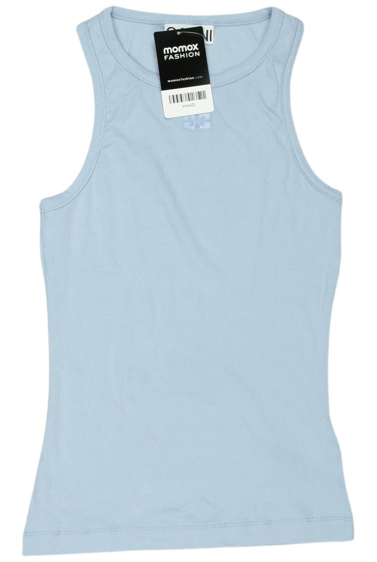 

Ganni Damen Top, hellblau, Gr. 34