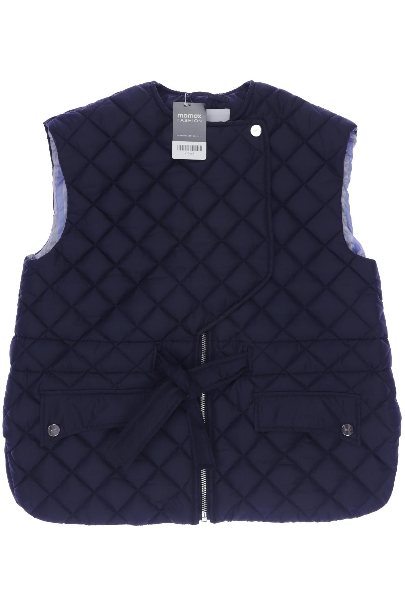 

Ganni Damen Weste, marineblau, Gr. 34