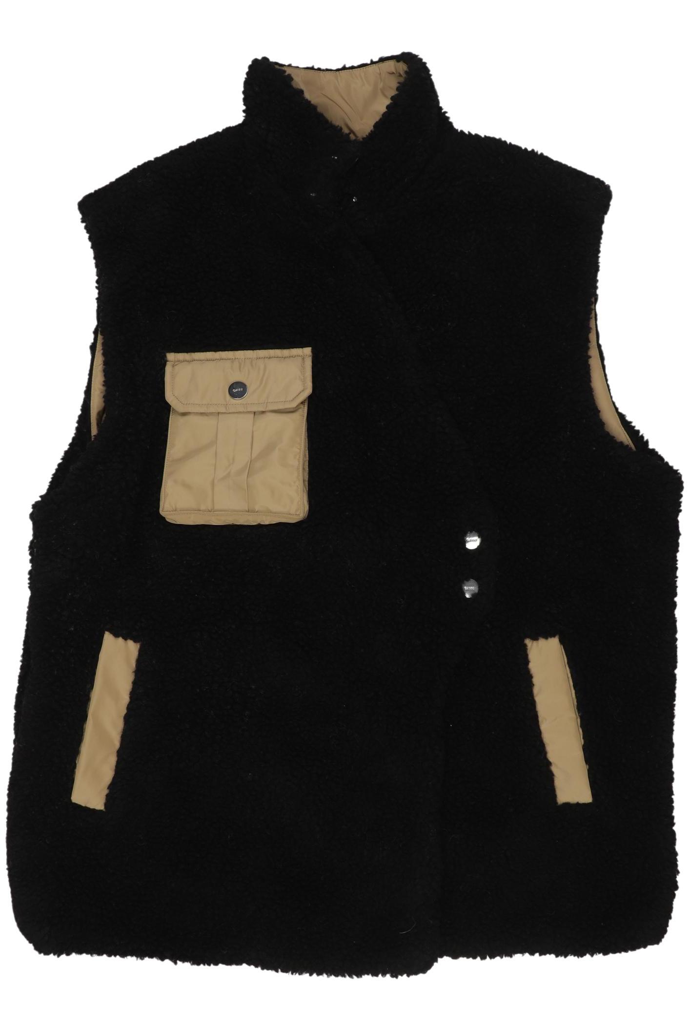 

Ganni Damen Weste, schwarz, Gr. 38