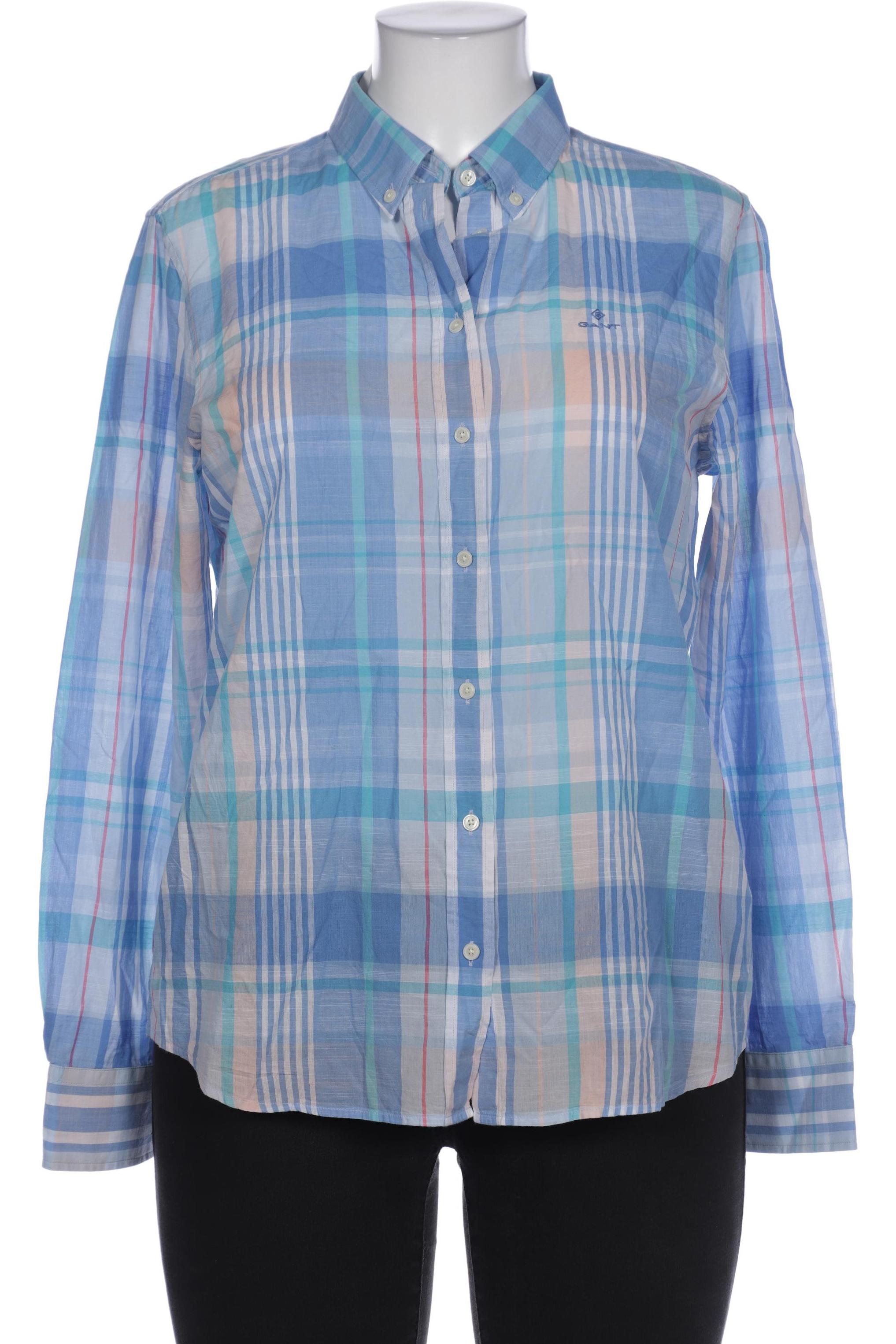 

Gant Damen Bluse, blau, Gr. 42