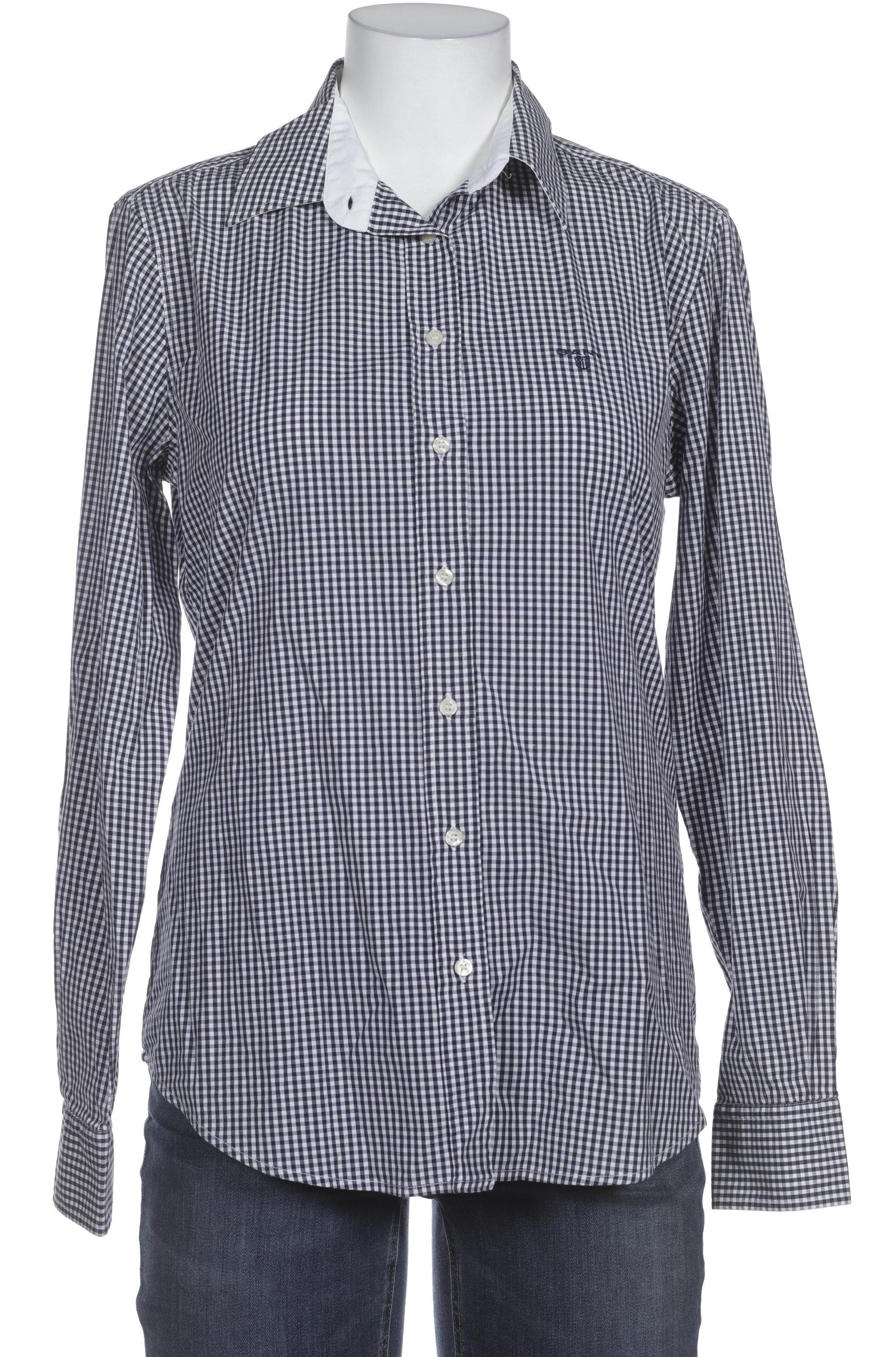 

Gant Damen Bluse, blau, Gr. 40