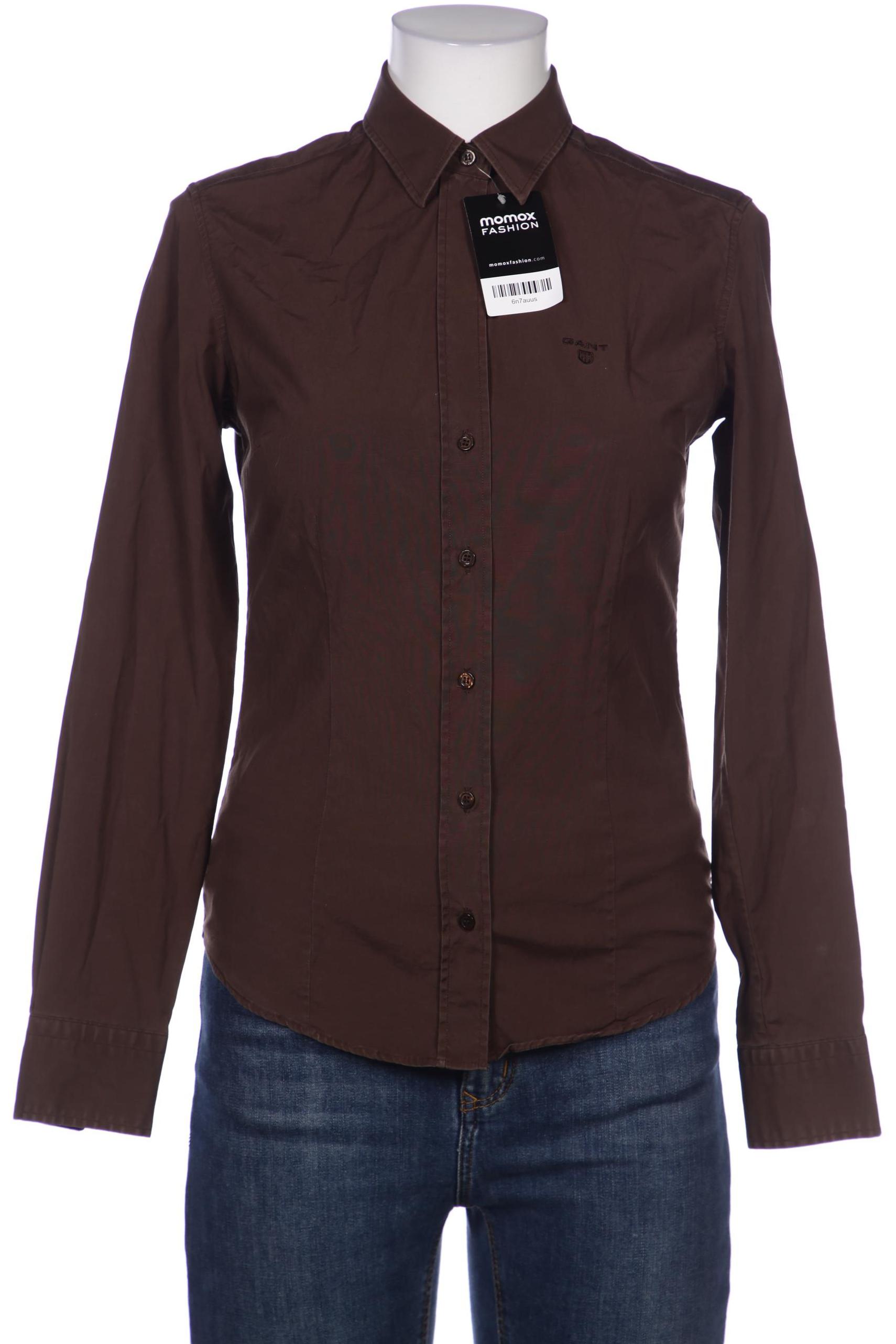 

Gant Damen Bluse, braun, Gr. 36