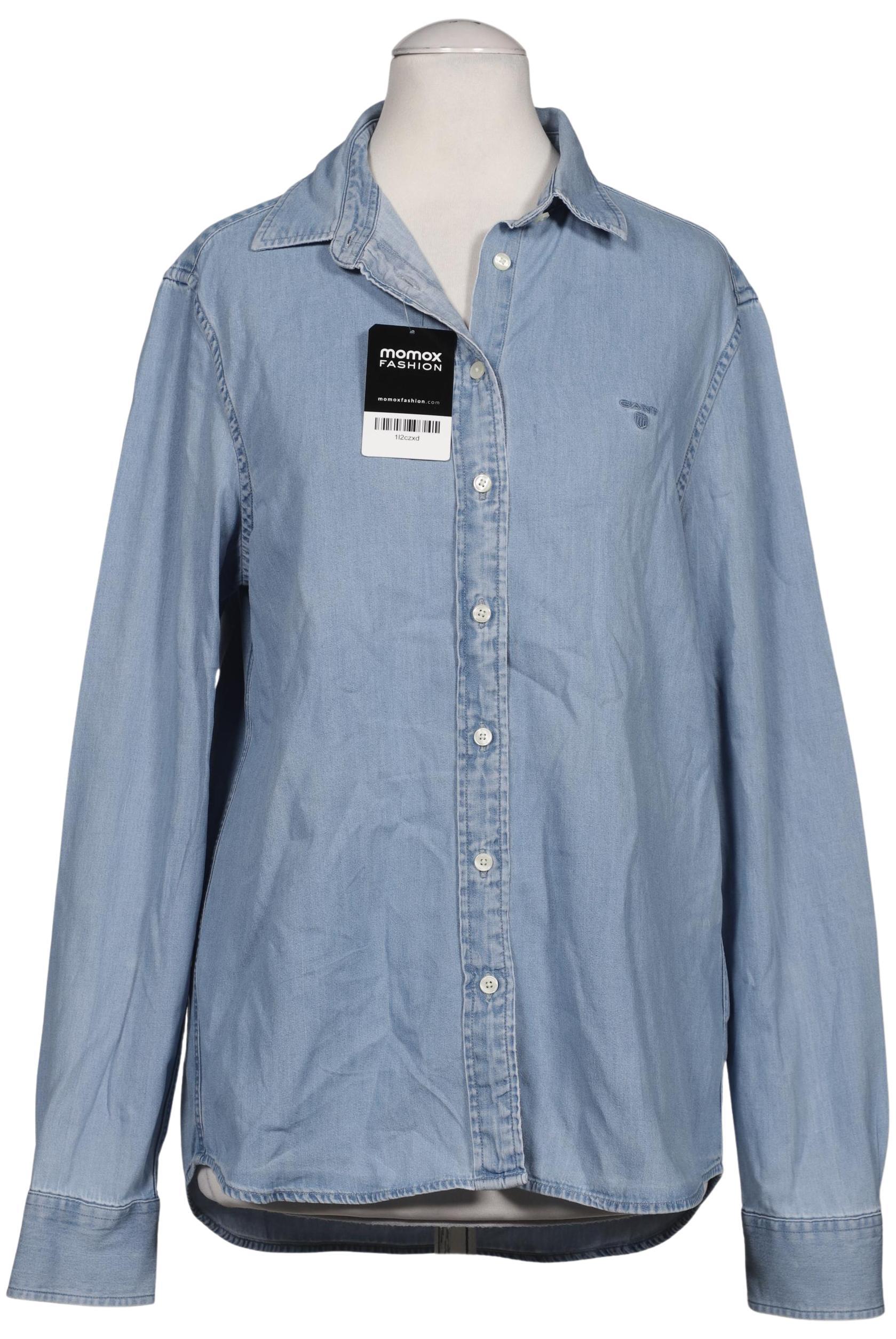 

Gant Damen Bluse, blau, Gr. 36