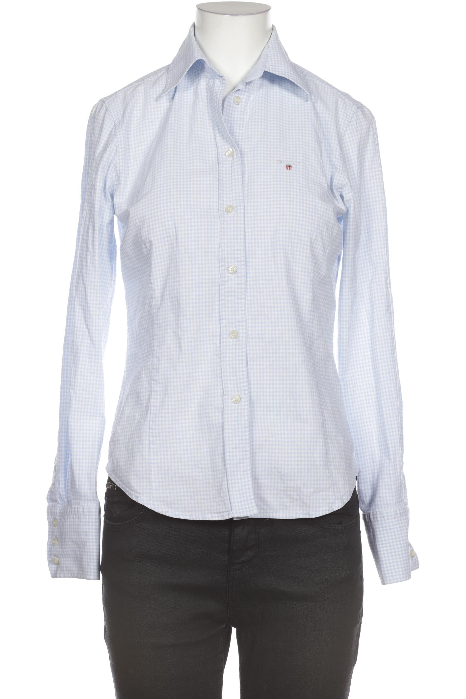 

Gant Damen Bluse, blau, Gr. 36