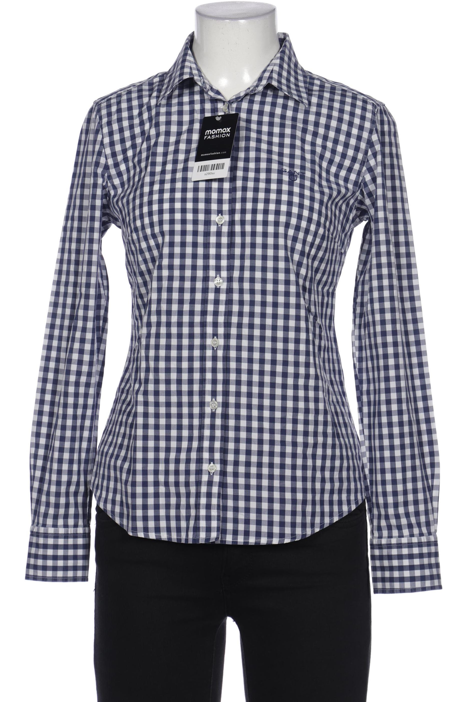 

Gant Damen Bluse, marineblau, Gr. 36