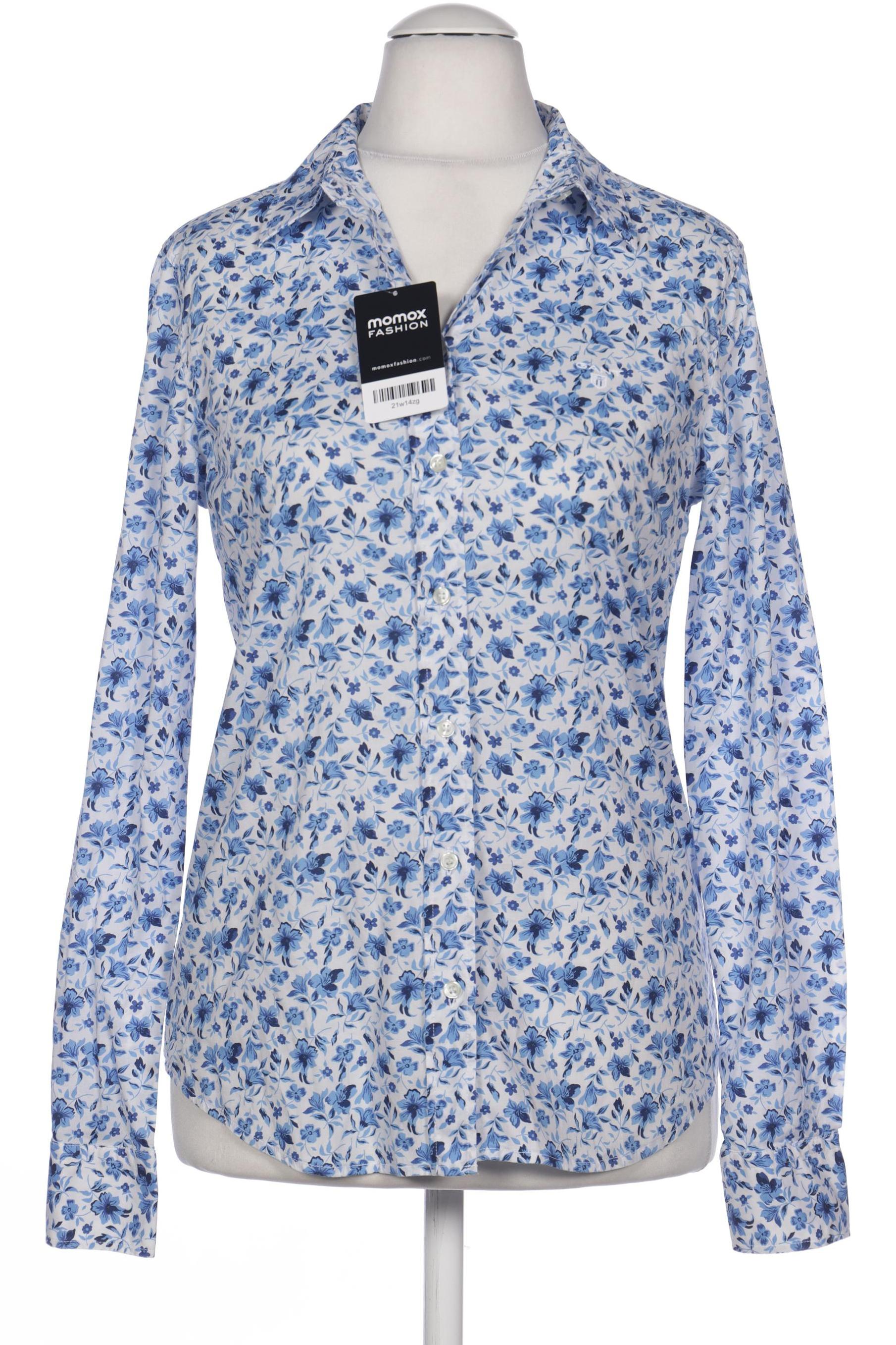 

Gant Damen Bluse, blau, Gr. 36