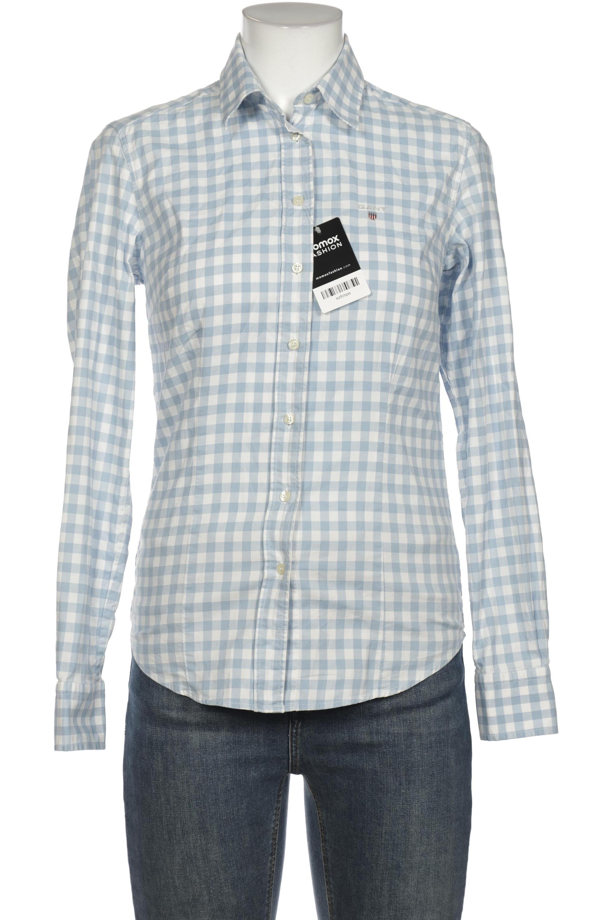 

Gant Damen Bluse, hellblau, Gr. 38