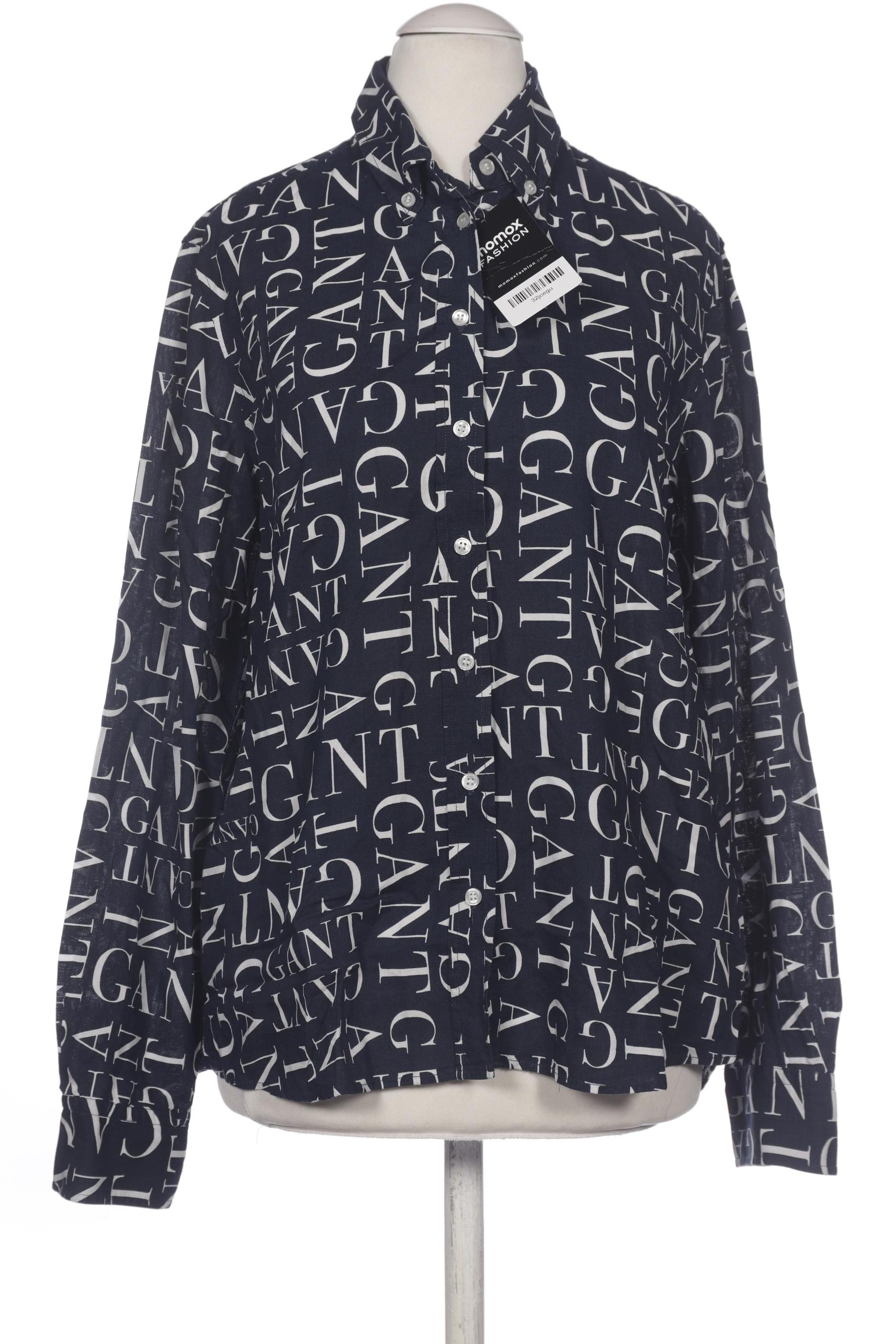 

Gant Damen Bluse, marineblau, Gr. 38