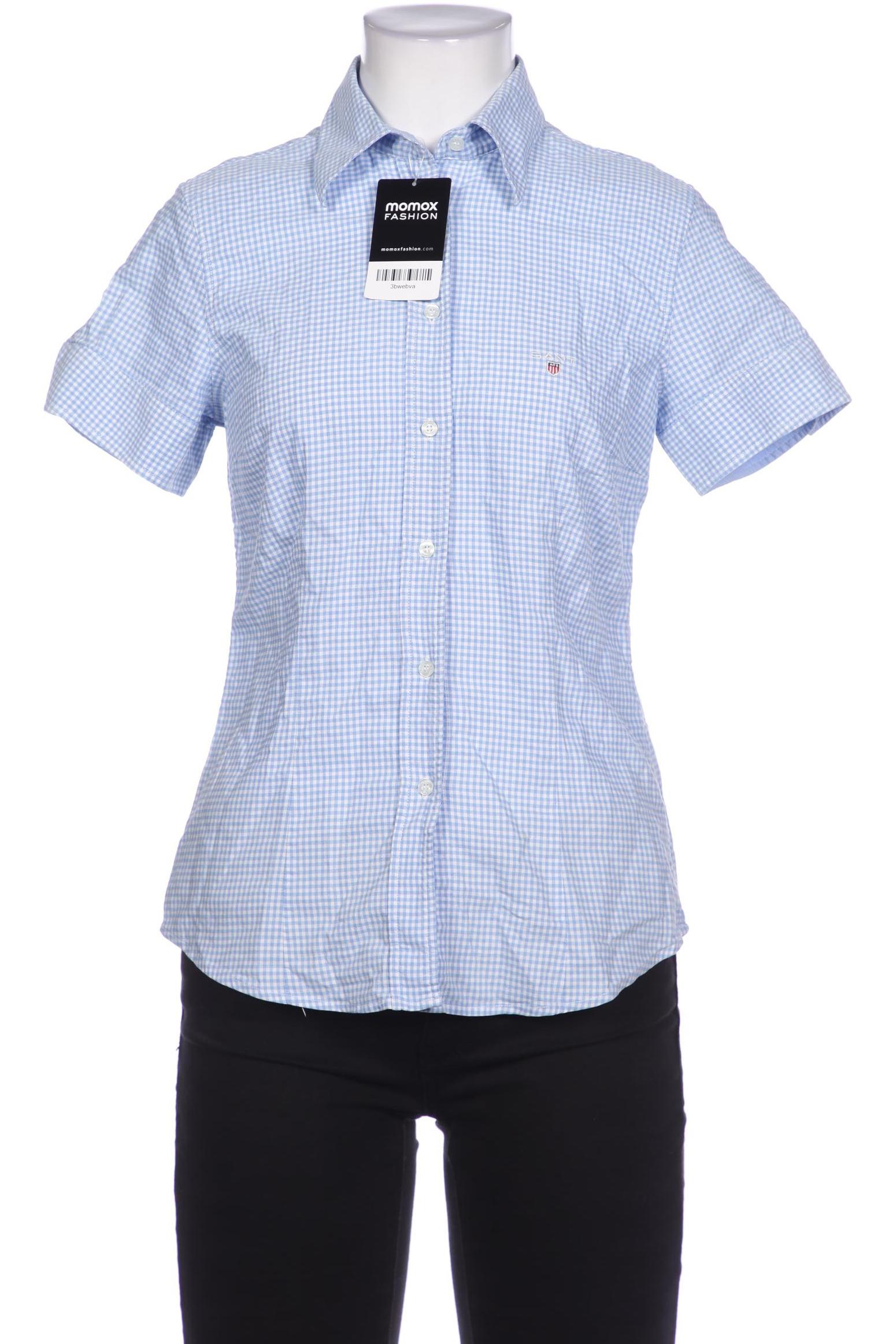 

Gant Damen Bluse, blau, Gr. 36