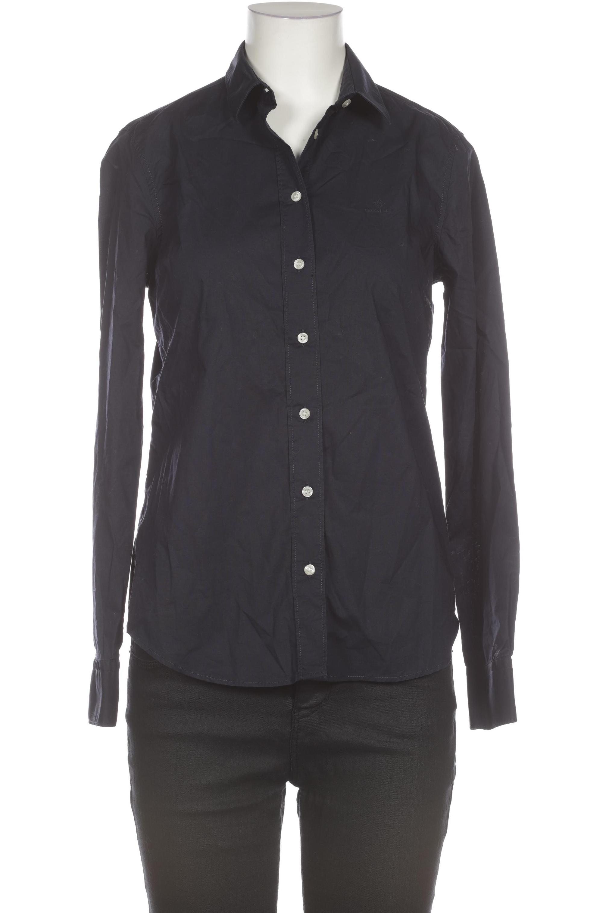 

Gant Damen Bluse, blau, Gr. 36