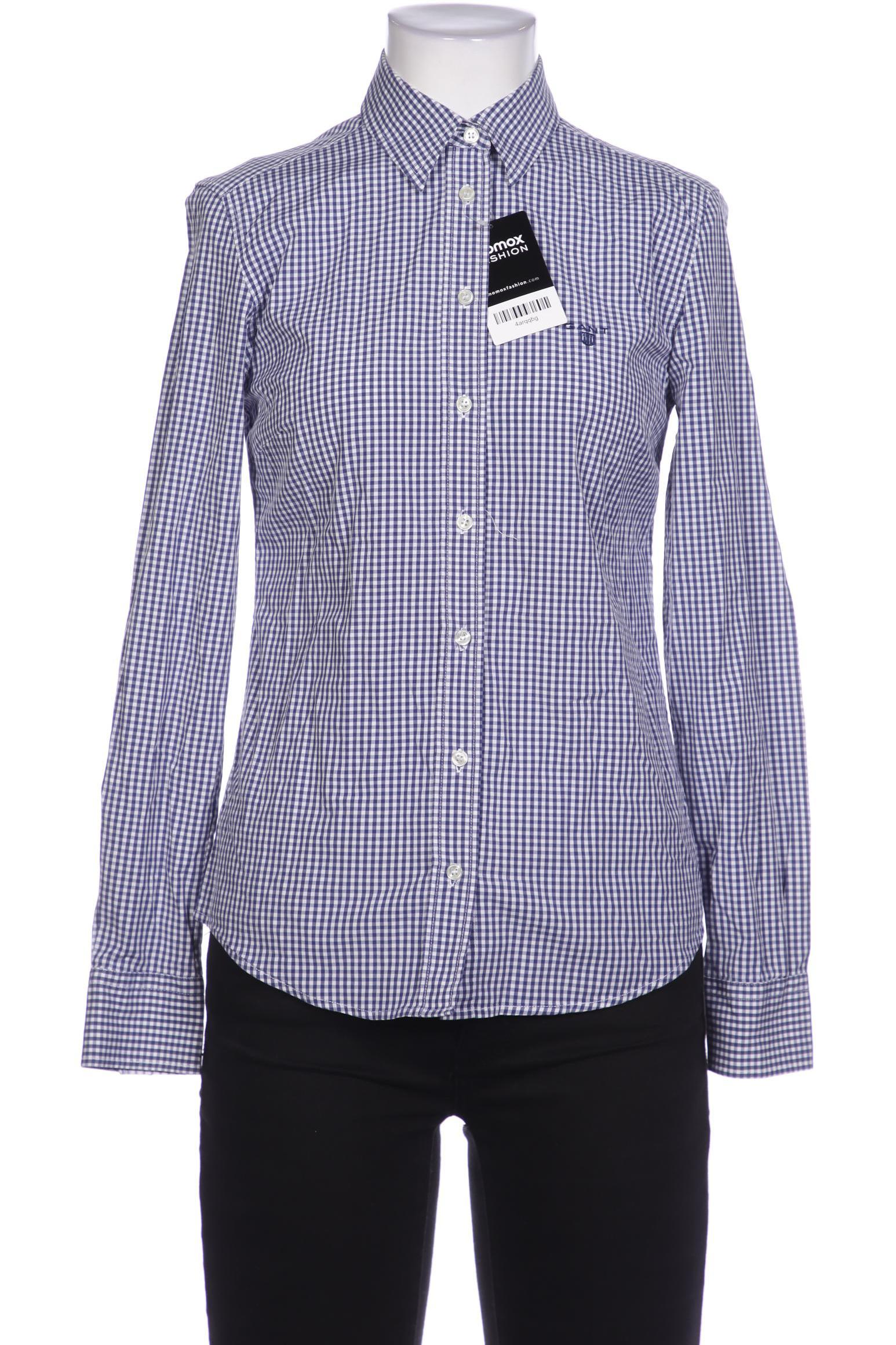 

Gant Damen Bluse, blau, Gr. 34