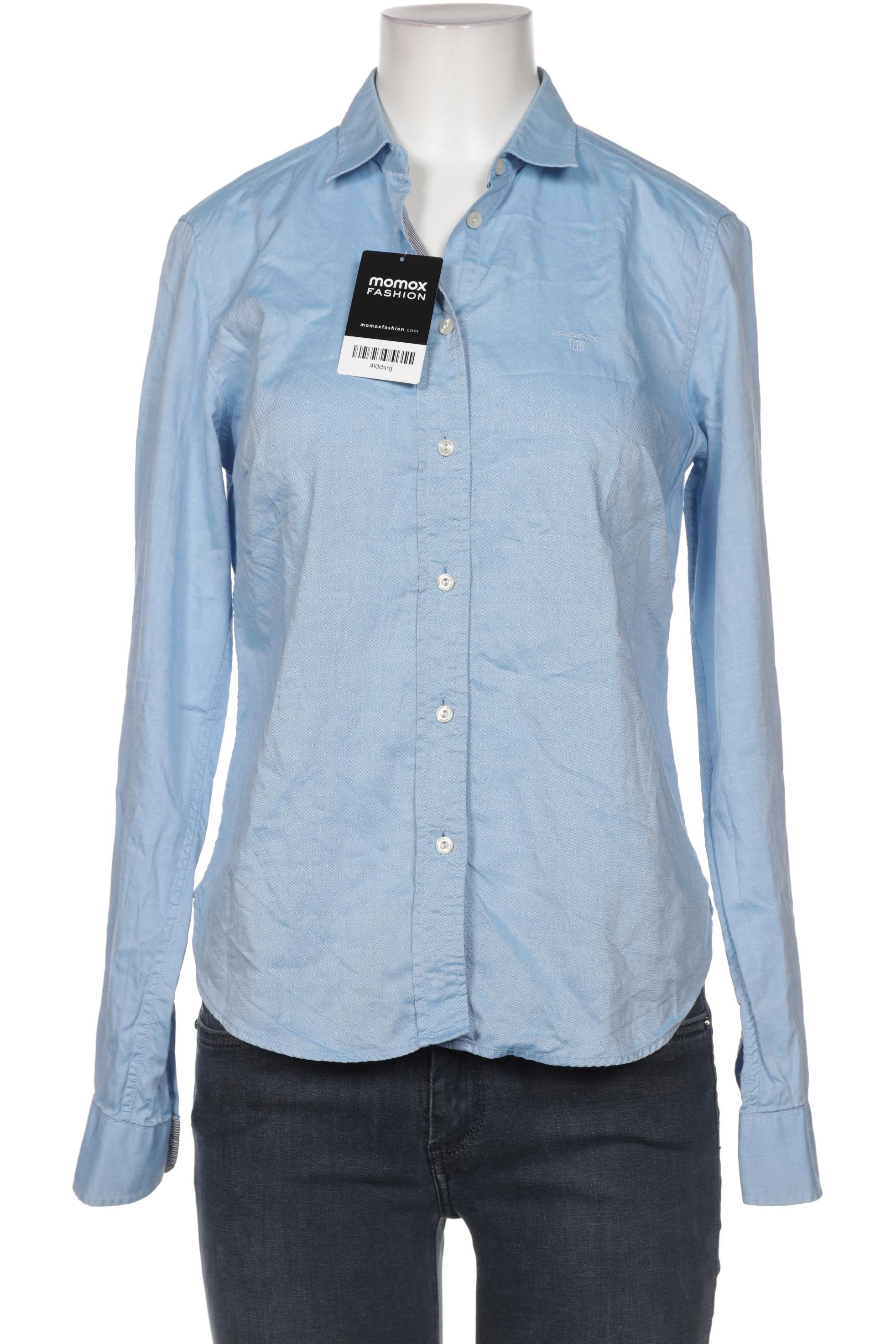 

Gant Damen Bluse, blau, Gr. 36