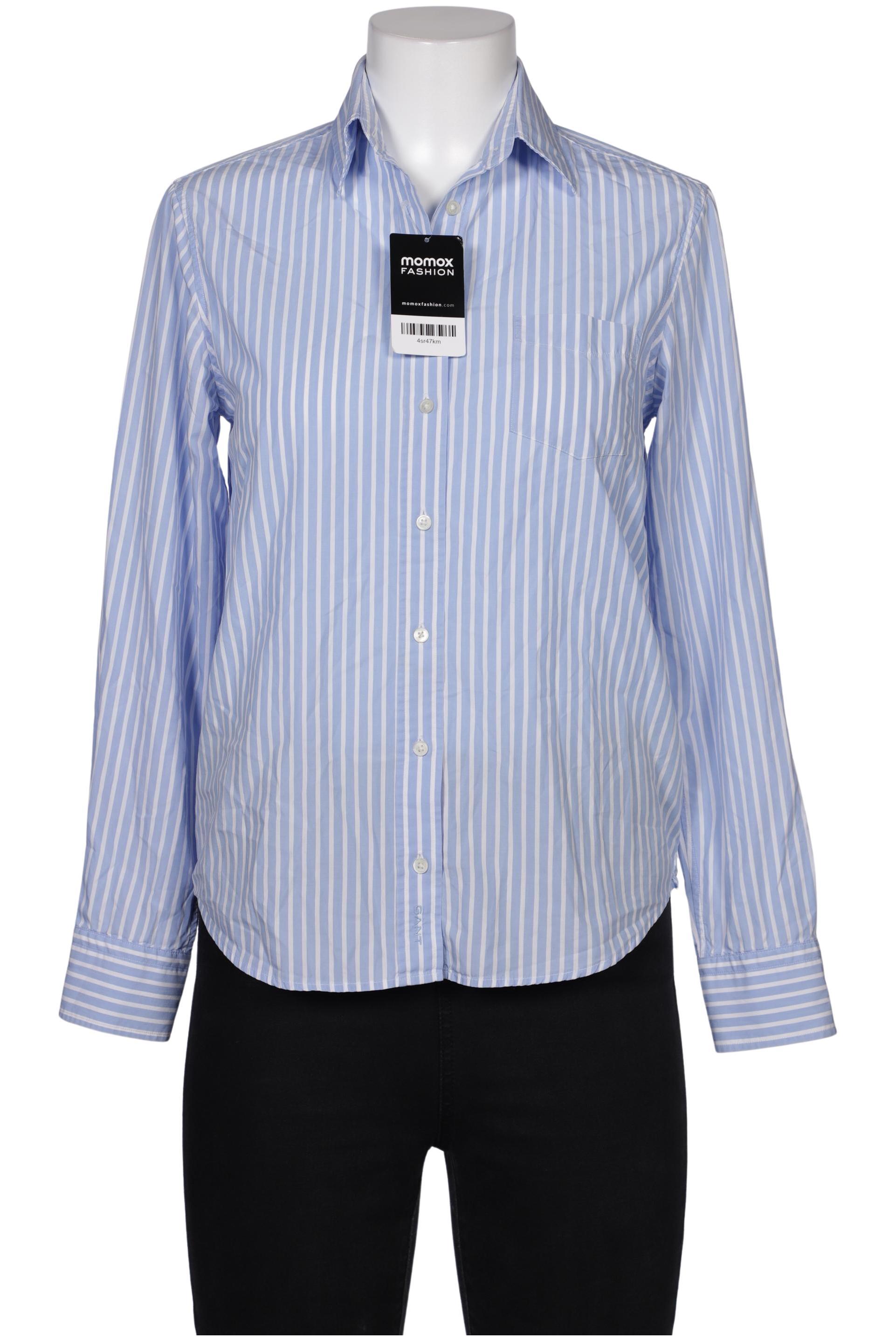 

Gant Damen Bluse, blau, Gr. 38