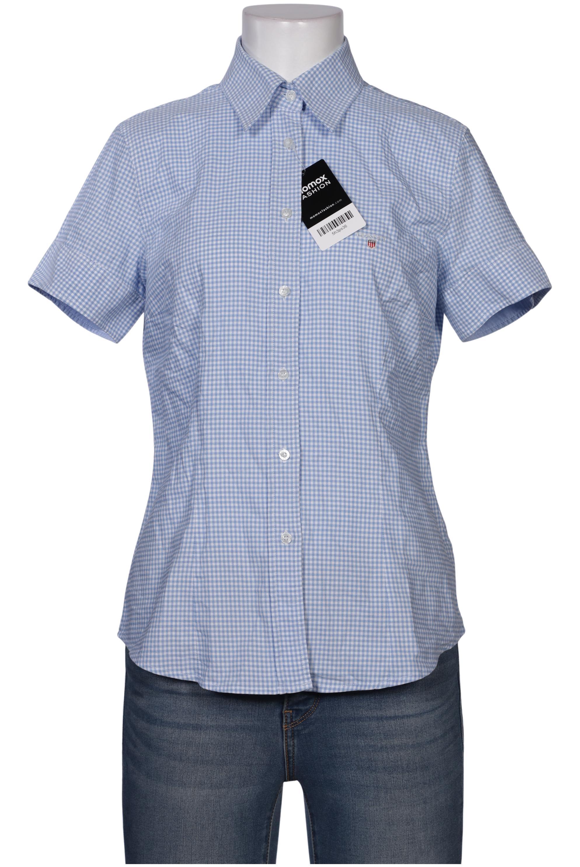 

Gant Damen Bluse, blau, Gr. 38