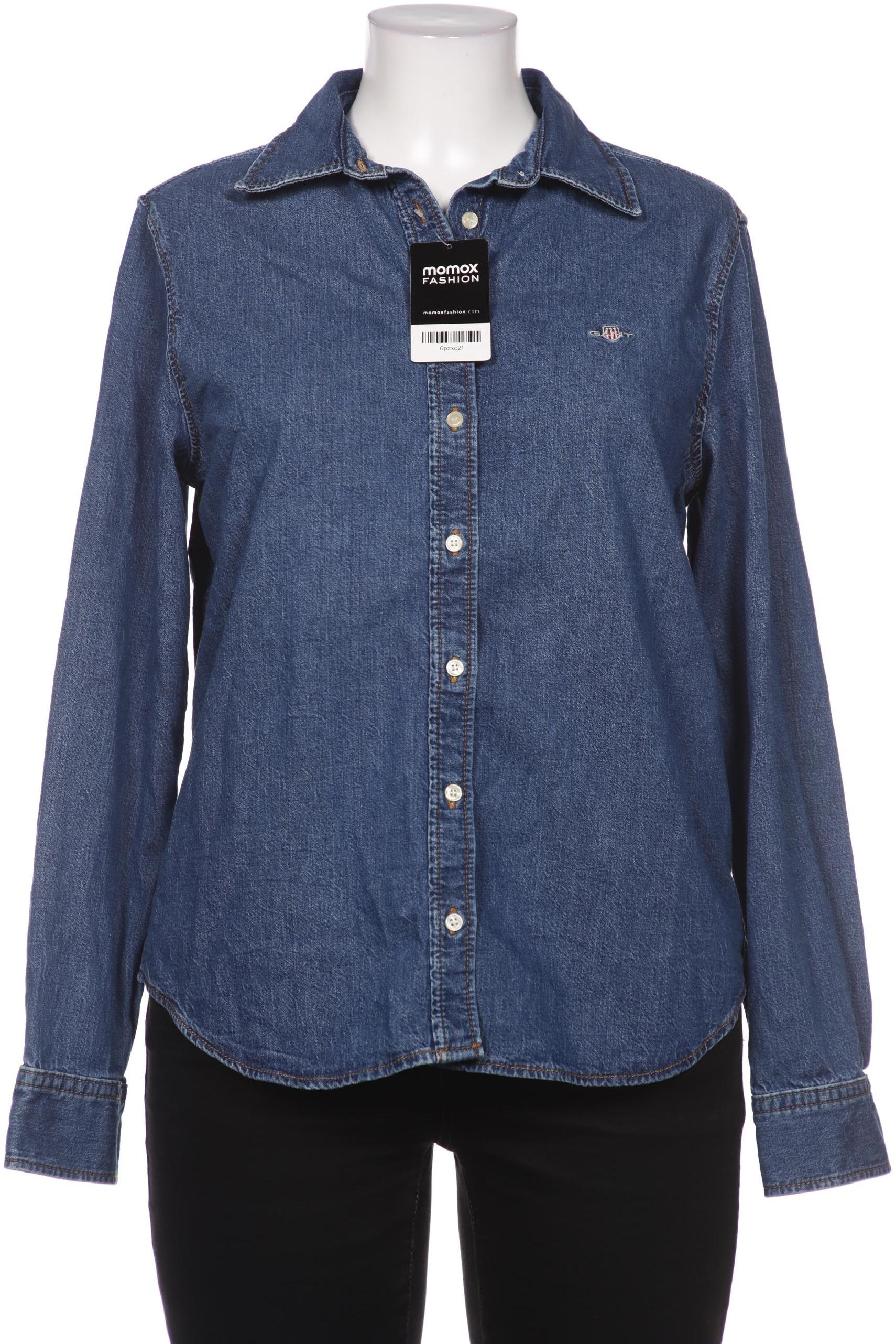 

Gant Damen Bluse, blau, Gr. 42
