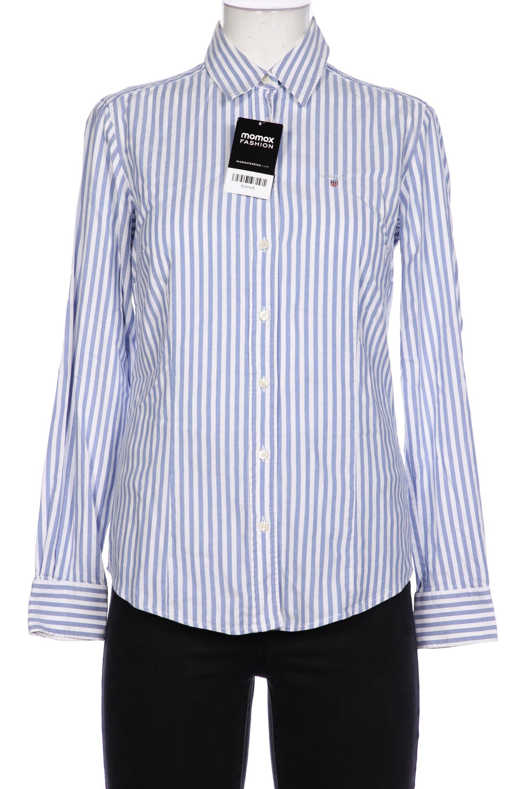 

Gant Damen Bluse, blau, Gr. 38